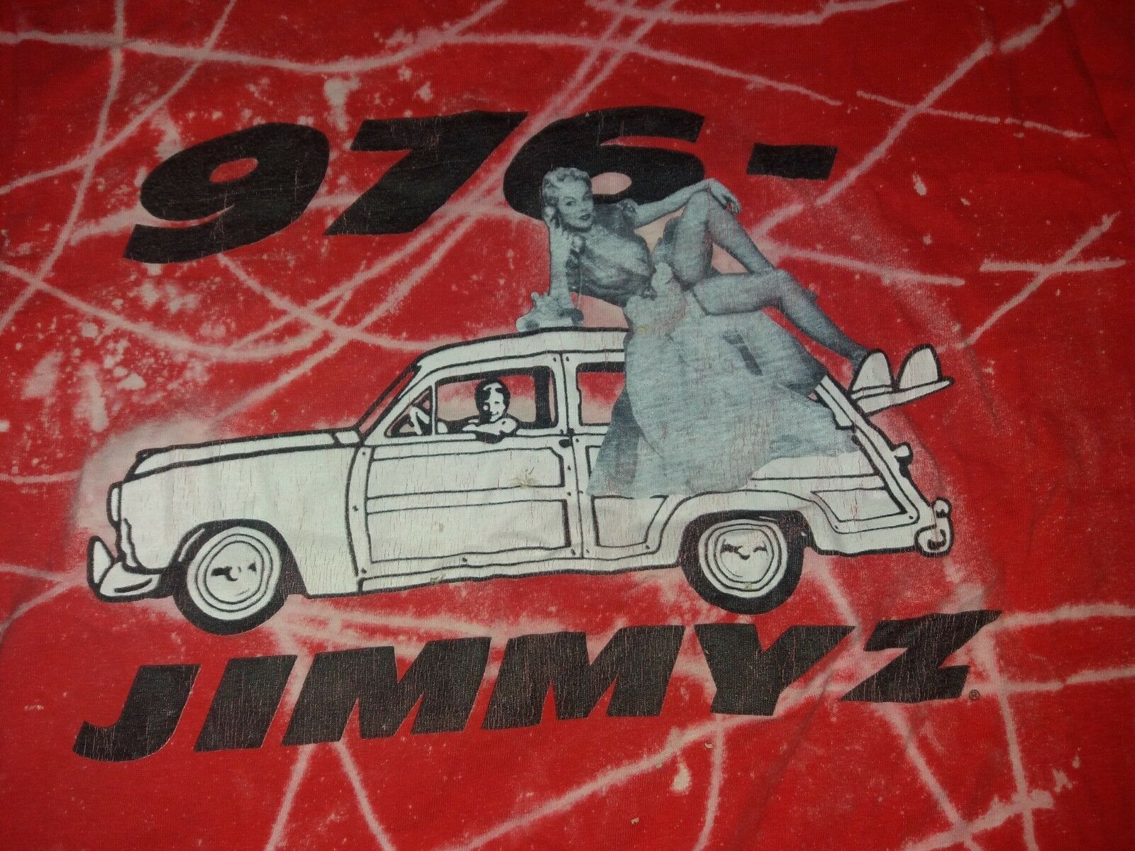 Vintage RARE VINTAGE JIMMY Z T SHIRT MARILYN MONROE SURF SKATE Size US L / EU 52-54 / 3 - 3 Thumbnail