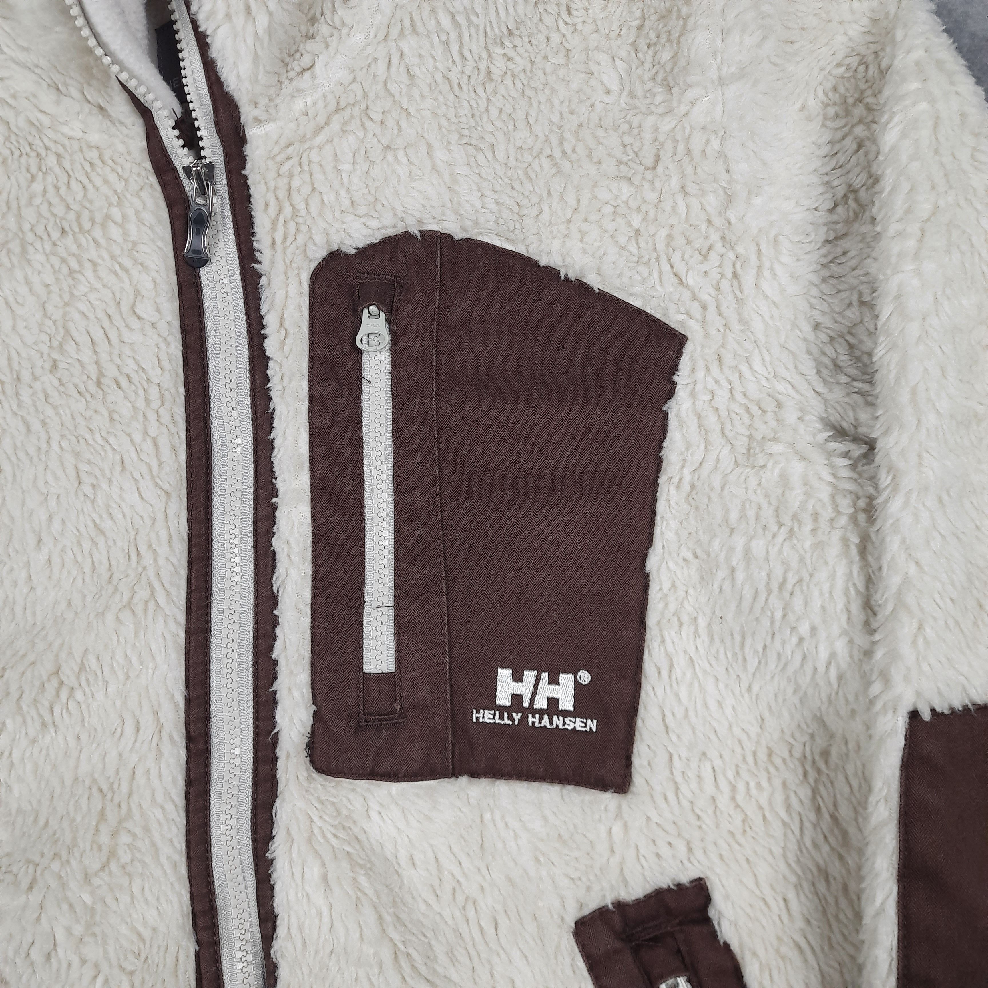 Helly Hansen Helly Hansen deep pile fleece jacket rare brown cw Size US M / EU 48-50 / 2 - 2 Thumbnail