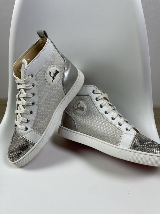 Christian Louboutin, Shoes, Mens Christian Louboutin Graffiti High Top  Sneaker Trainer Size 42 Us Mens 9