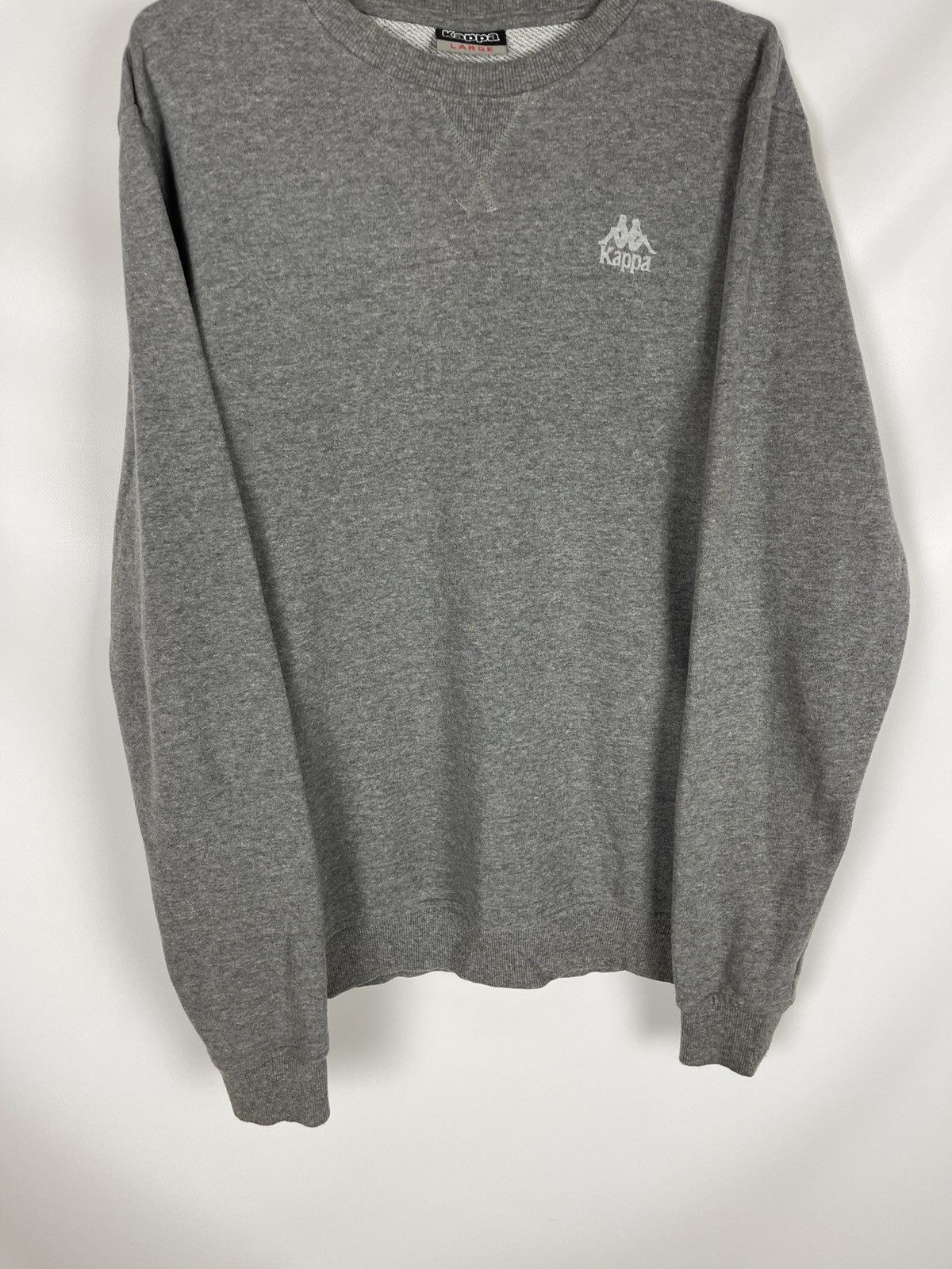 Kappa Kappa vintage small logo grey sweatshirt Size US L / EU 52-54 / 3 - 5 Thumbnail