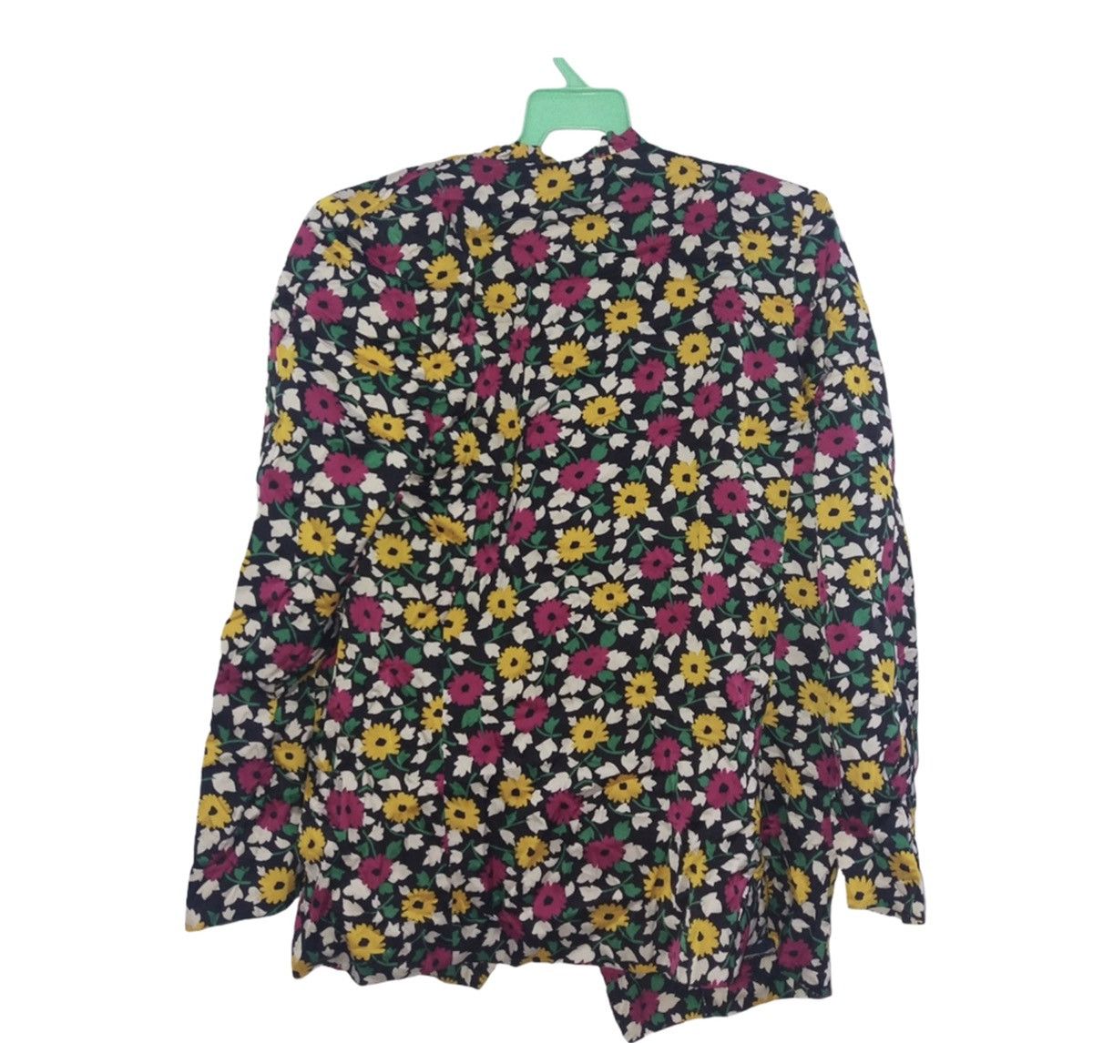 Yves Saint Laurent RARE VINTAGE YSL FLORAL JACKET Size US S / EU 44-46 / 1 - 2 Thumbnail