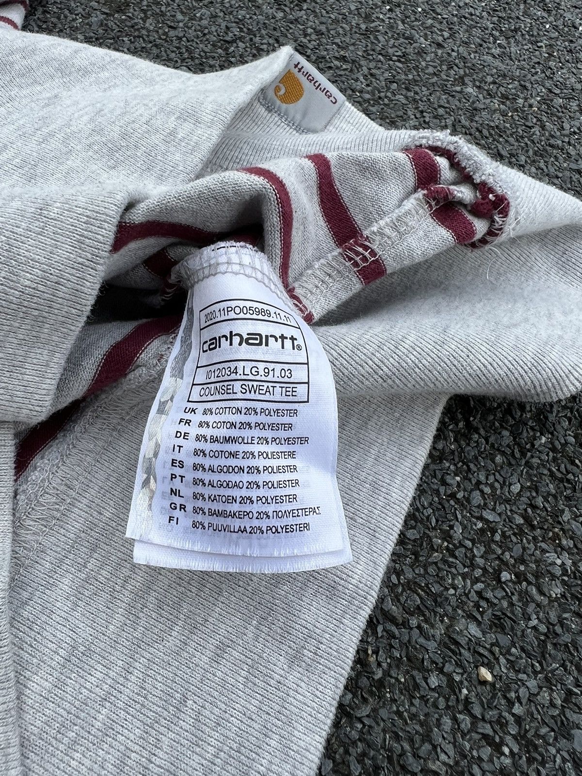 Carhartt × Carhartt Wip Cathartic counsel sweat tee sweatshirt Size US S / EU 44-46 / 1 - 5 Thumbnail