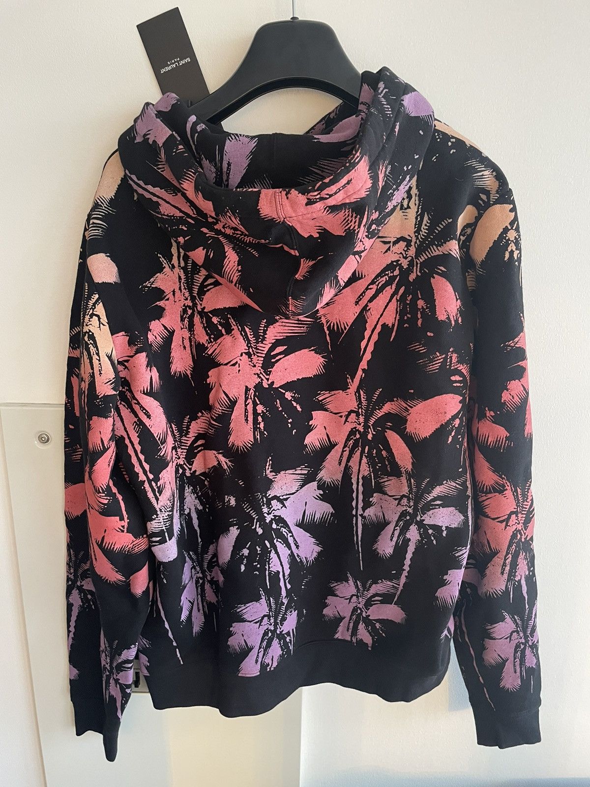 Hedi Slimane × Saint Laurent Paris × Yves Saint Laurent Rare Super Runway Limited Edition Sold Out Palm Tree Hoodie Size US XL / EU 56 / 4 - 3 Thumbnail