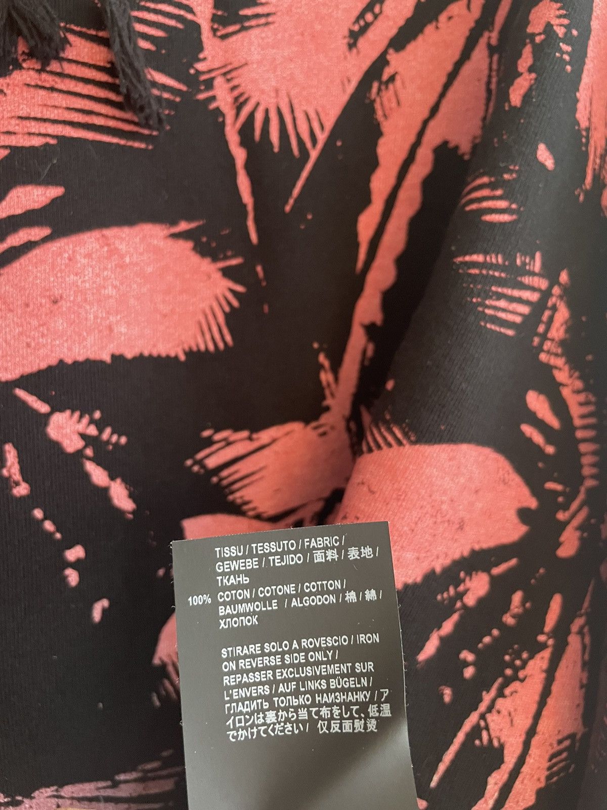 Hedi Slimane × Saint Laurent Paris × Yves Saint Laurent Rare Super Runway Limited Edition Sold Out Palm Tree Hoodie Size US XL / EU 56 / 4 - 11 Thumbnail