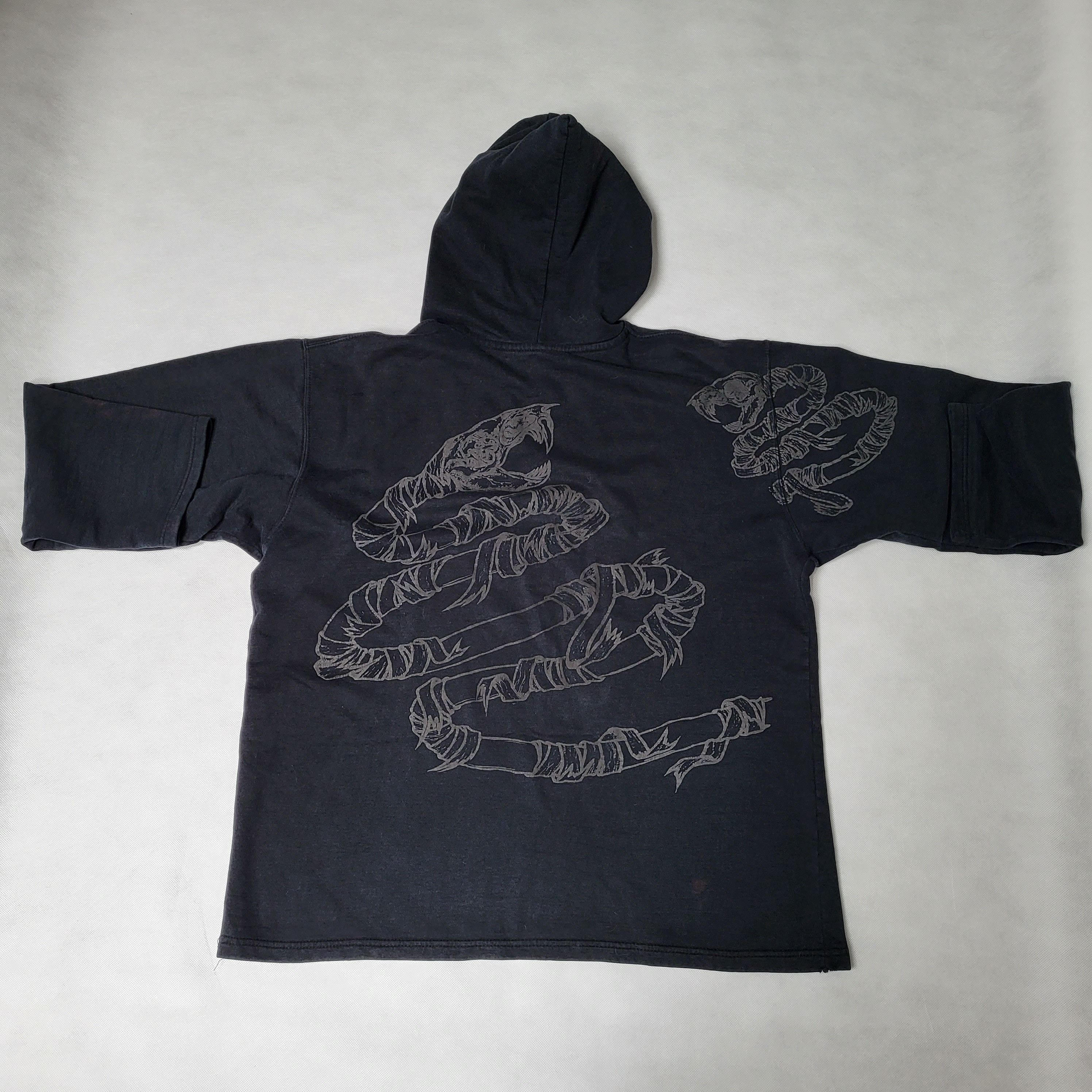Band Tees vintage Metallica Black Album Snake hoodie XL rare Size US XL / EU 56 / 4 - 3 Thumbnail