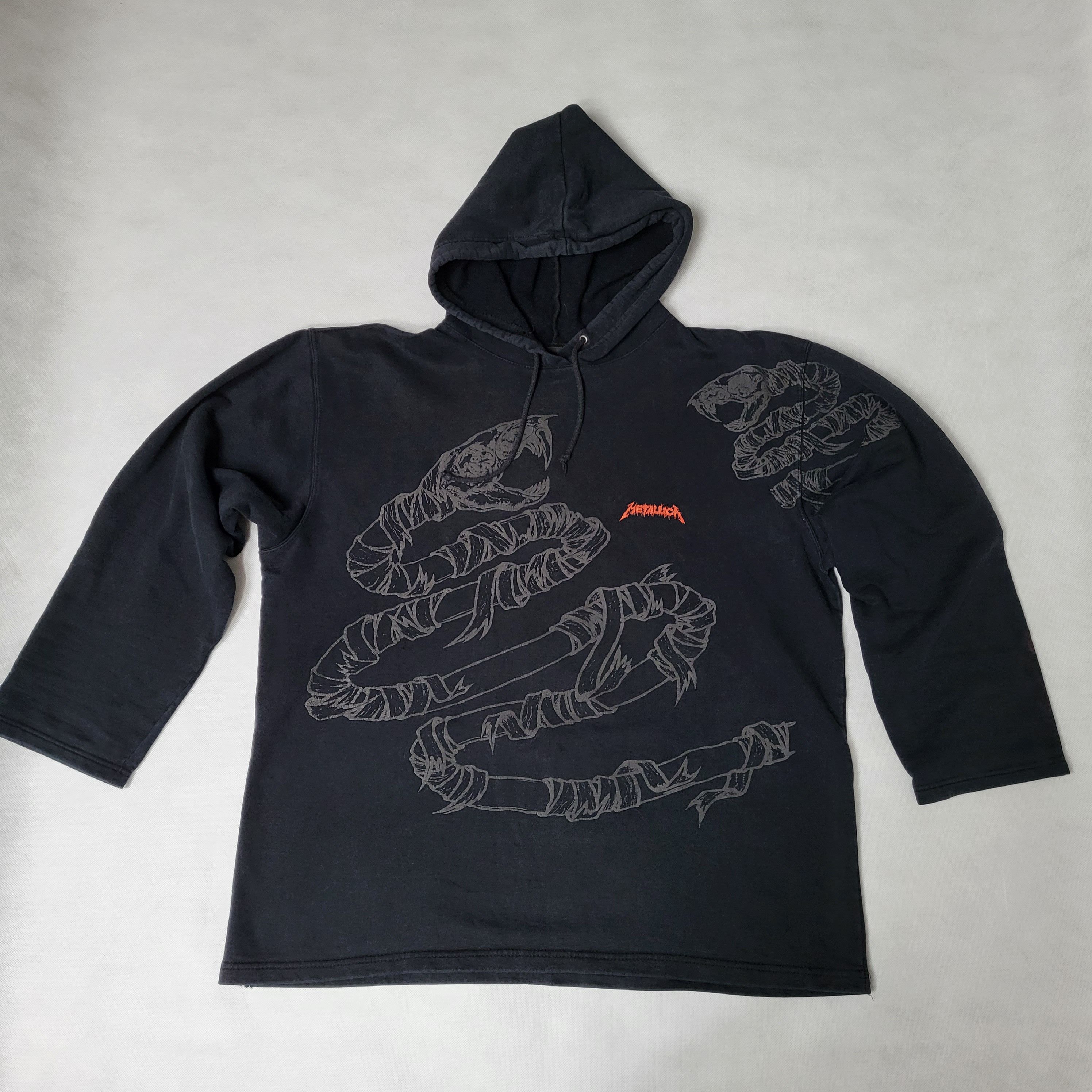Metallica black album hoodie hotsell