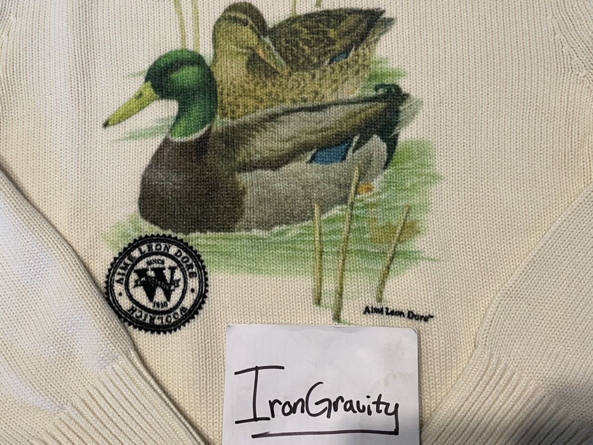 Aime Leon Dore Woolrich x Aime Leon Dore ALD Duck Sweater Size Medium M Size US M / EU 48-50 / 2 - 2 Thumbnail