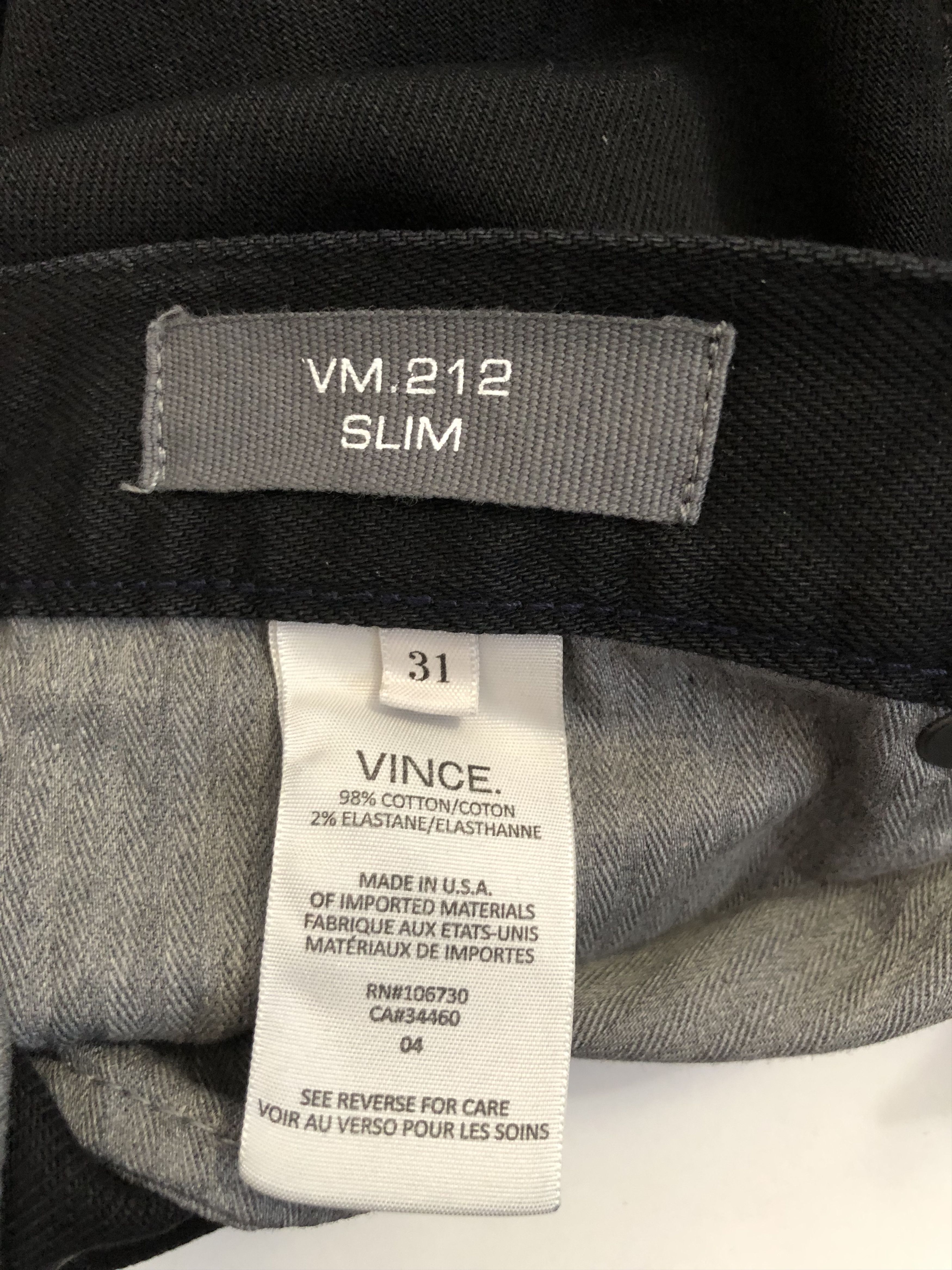 Vince BNWT Black Vince jeans made in the USA Size 31 Size US 31 - 5 Thumbnail