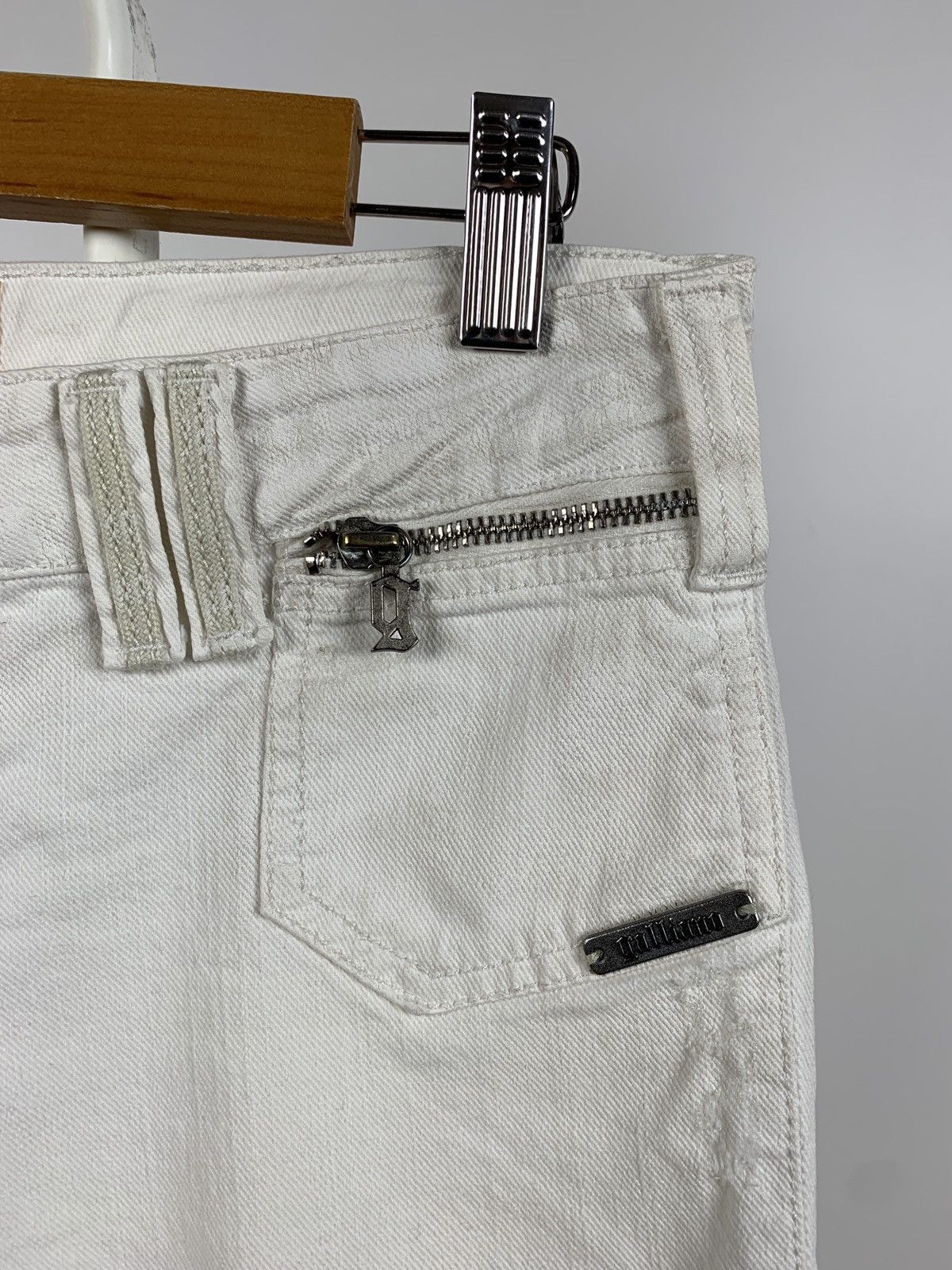 John Galliano Vintage John Galliano Rhinestones Painted Cropped Pants Size 28" / US 6 / IT 42 - 14 Thumbnail