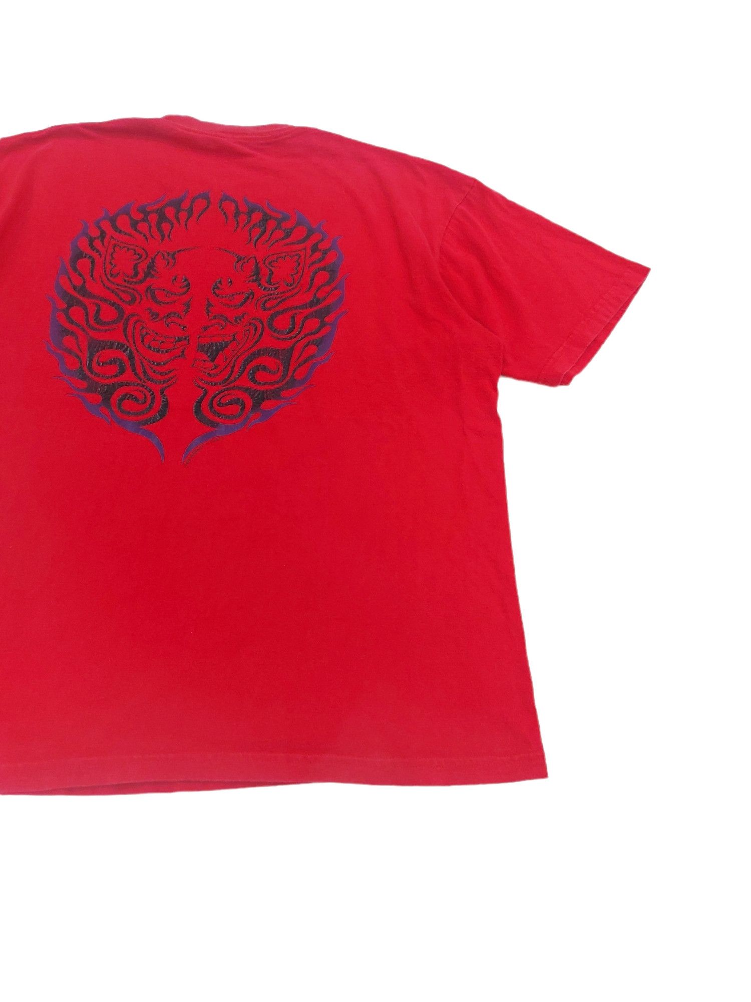 Jam Home Made × Japanese Brand RARE! VTG JAM MARKET JAPAN SUKAJAN GRAPHIC BACK HIT Size US XL / EU 56 / 4 - 3 Thumbnail