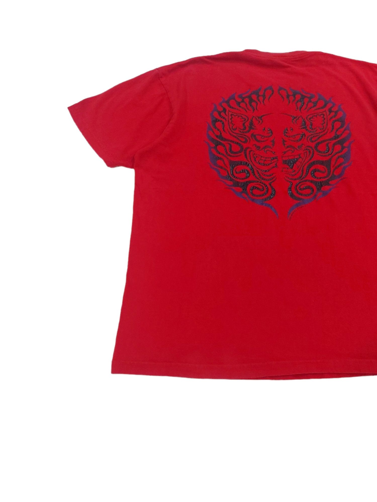 Jam Home Made × Japanese Brand RARE! VTG JAM MARKET JAPAN SUKAJAN GRAPHIC BACK HIT Size US XL / EU 56 / 4 - 4 Thumbnail