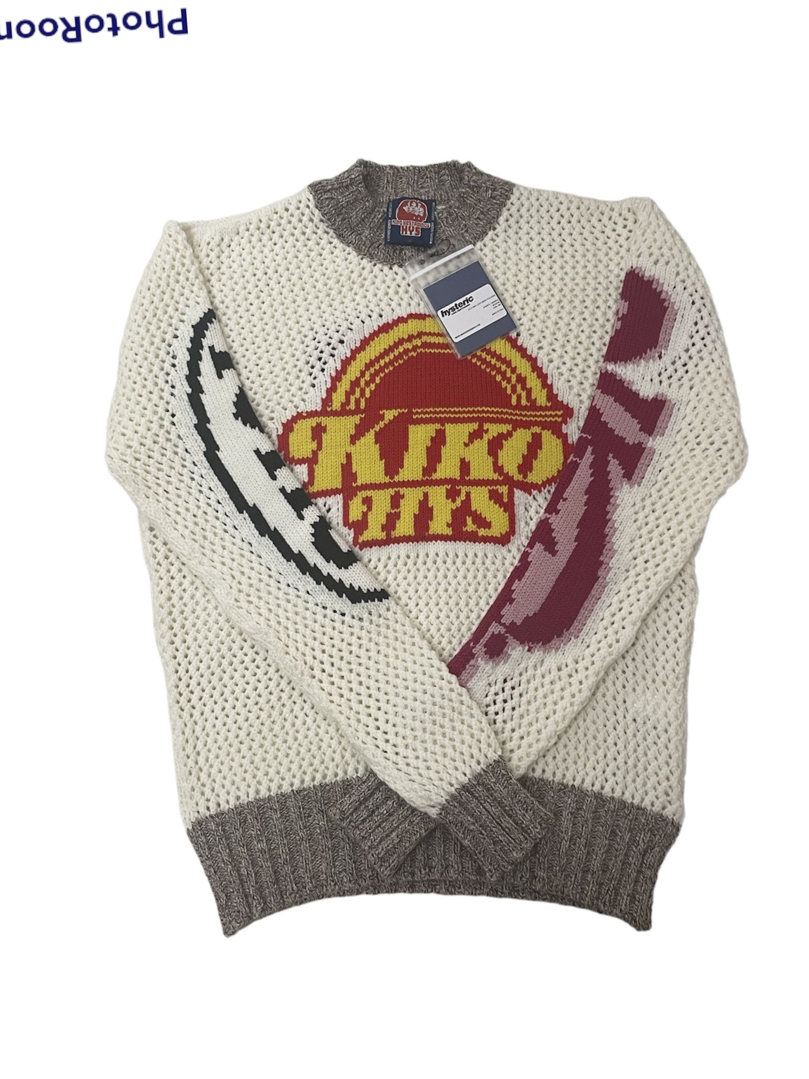 Hysteric Glamour HG X KIKO LOGO MESH PULLOVER QUARTZ/MARBLE | Grailed