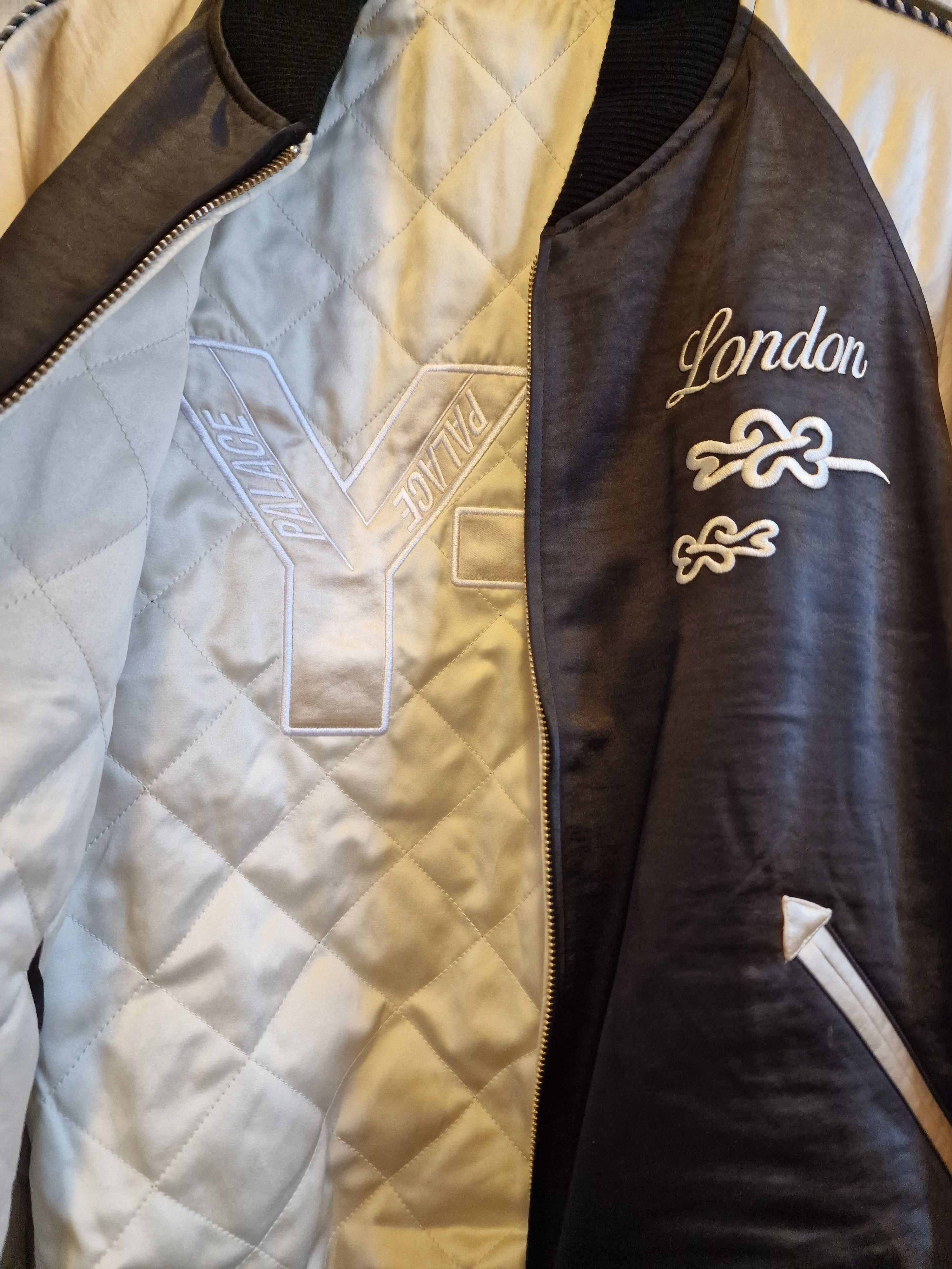 Y-3 Palace Y-3 Reversible Souvenir Jacket Medium | Grailed