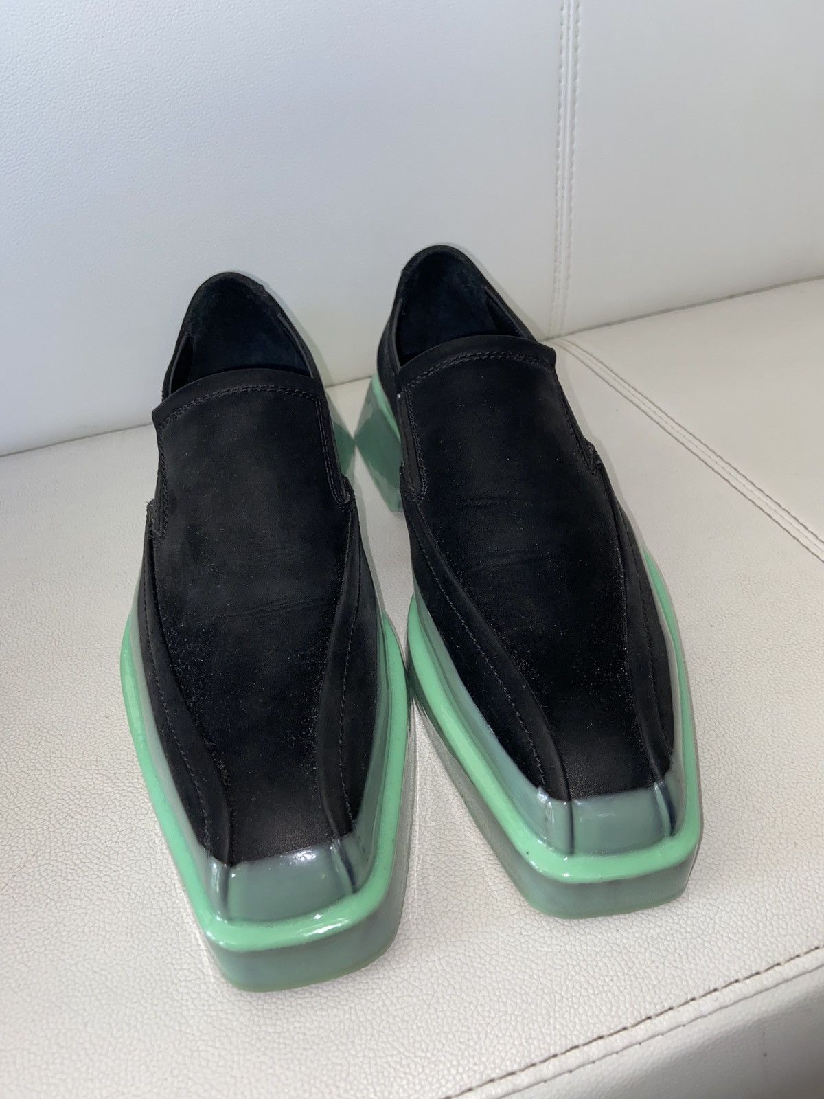 Both Both Paris Gang Loafer green/black size 42 | Grailed