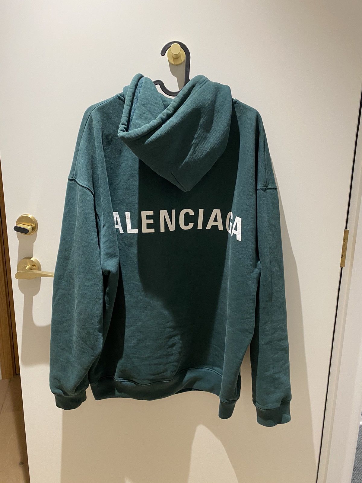 Balenciaga back logo hoodie online