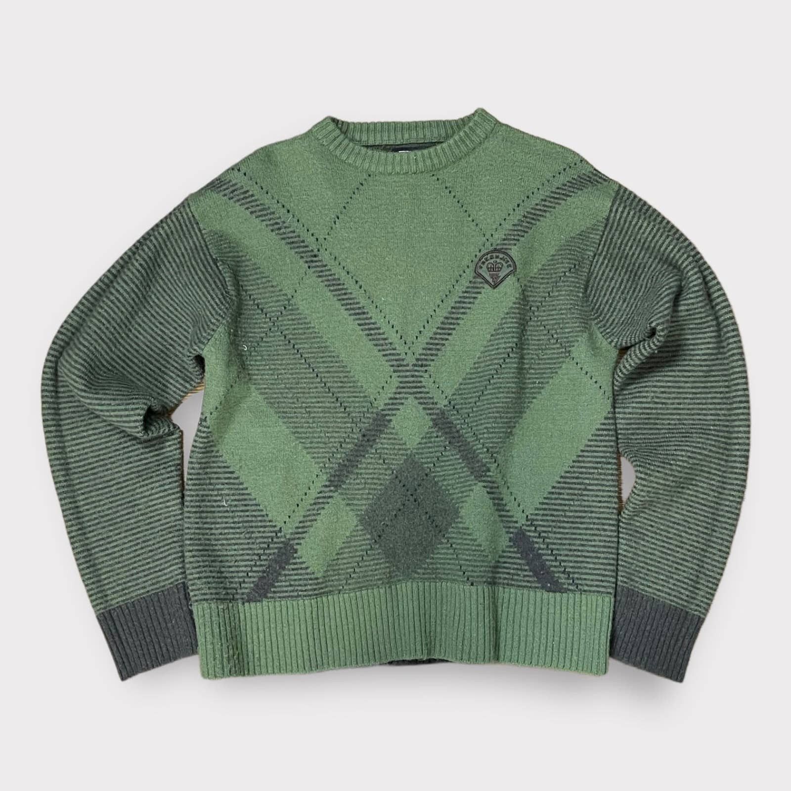 Vintage Club ™️ Sweater Khaki Green