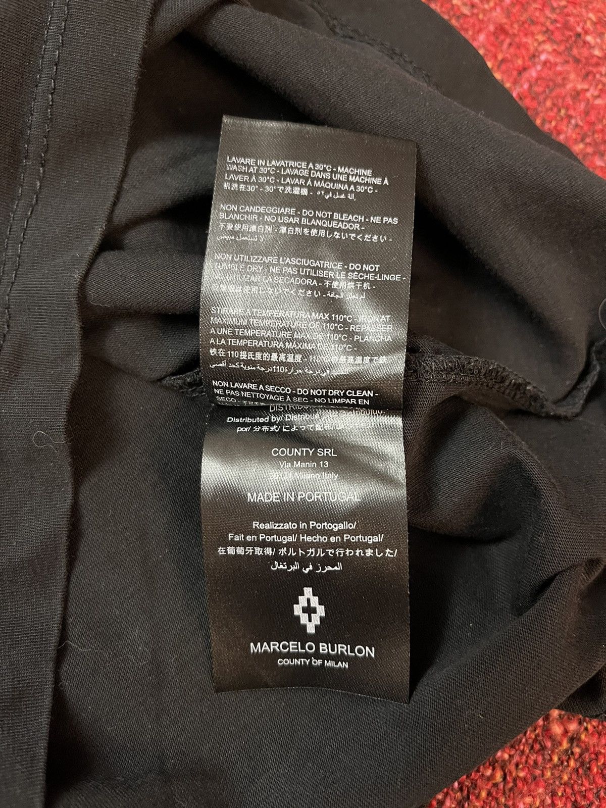 Designer × Marcelo Burlon Marcelo Burlon iconic avant Garde graphic t-shirt Size US S / EU 44-46 / 1 - 7 Thumbnail