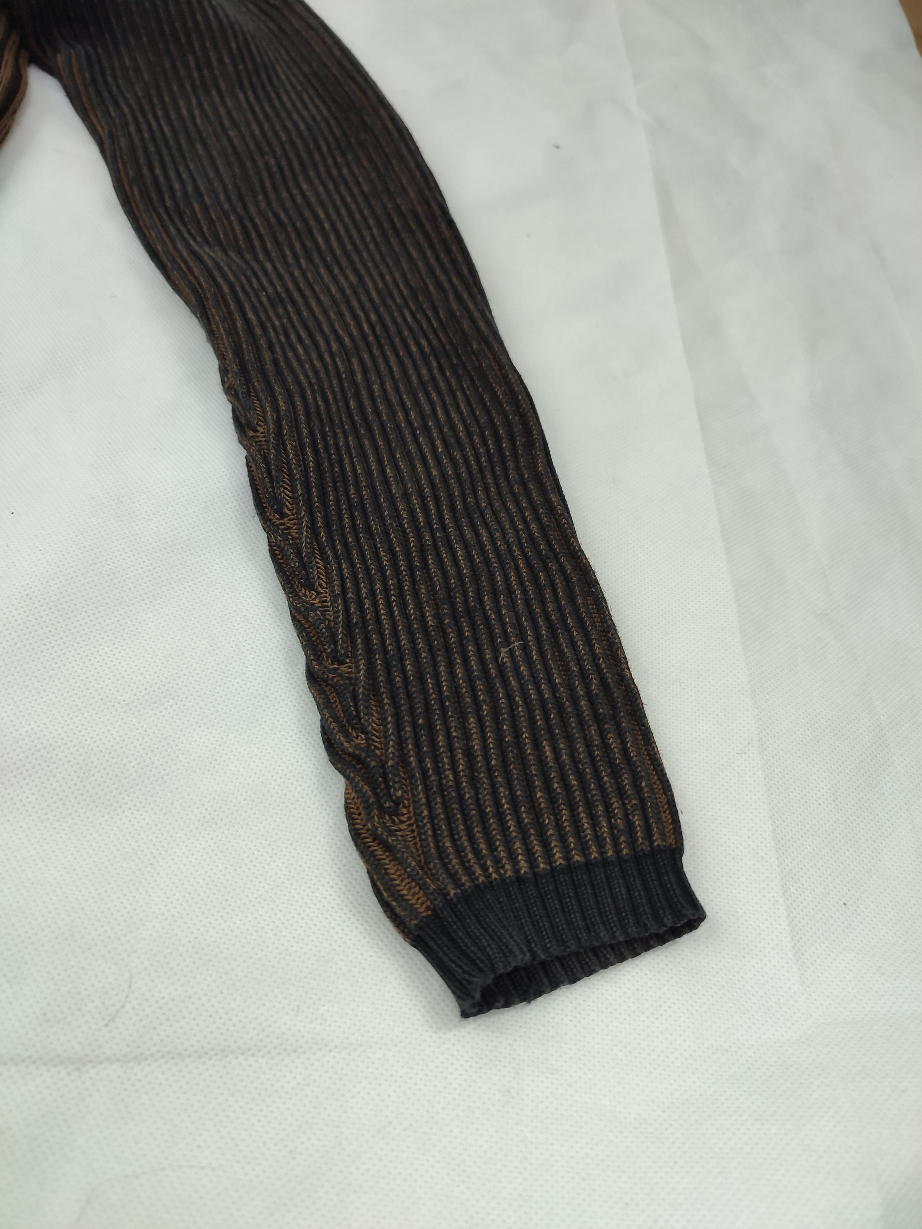 Seditionaries × Vintage Vintage brown Striped Knitwear Sweater Pullover Size US M / EU 48-50 / 2 - 5 Thumbnail