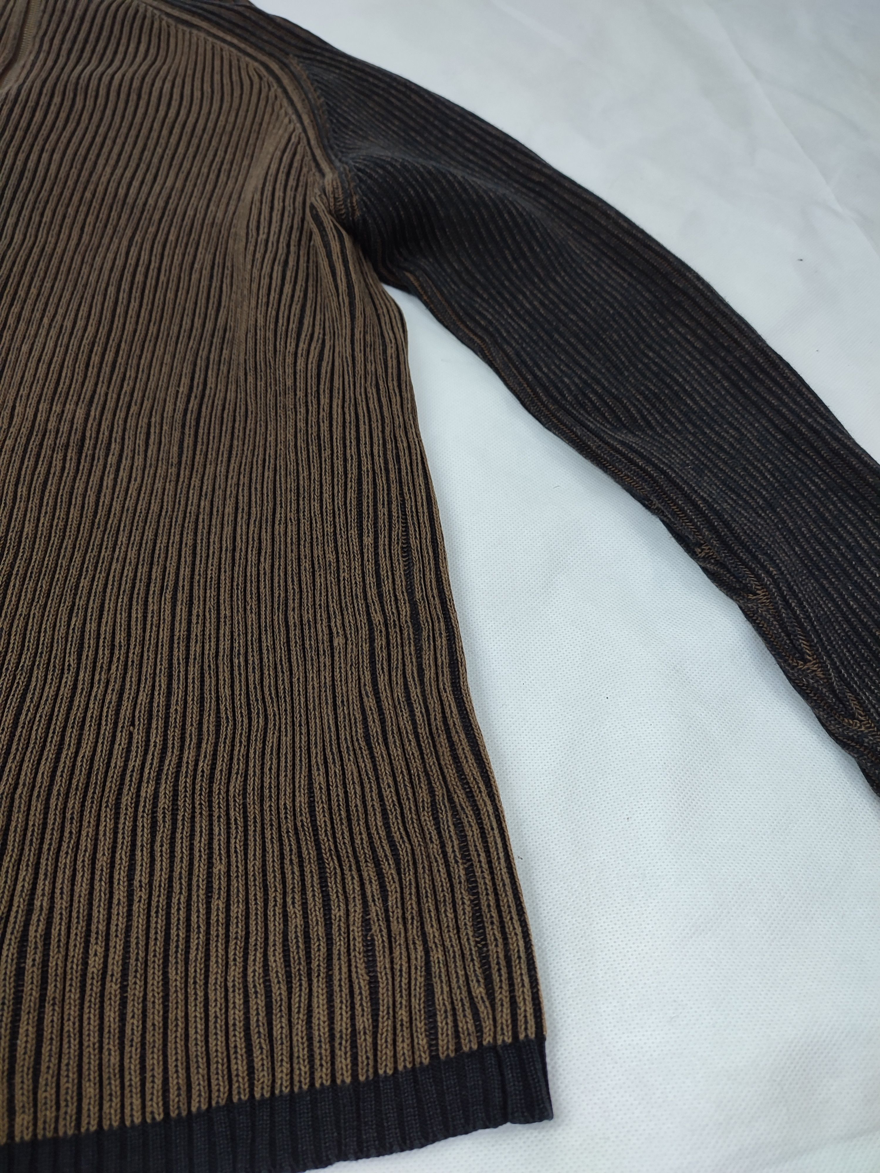Seditionaries × Vintage Vintage brown Striped Knitwear Sweater Pullover Size US M / EU 48-50 / 2 - 3 Thumbnail