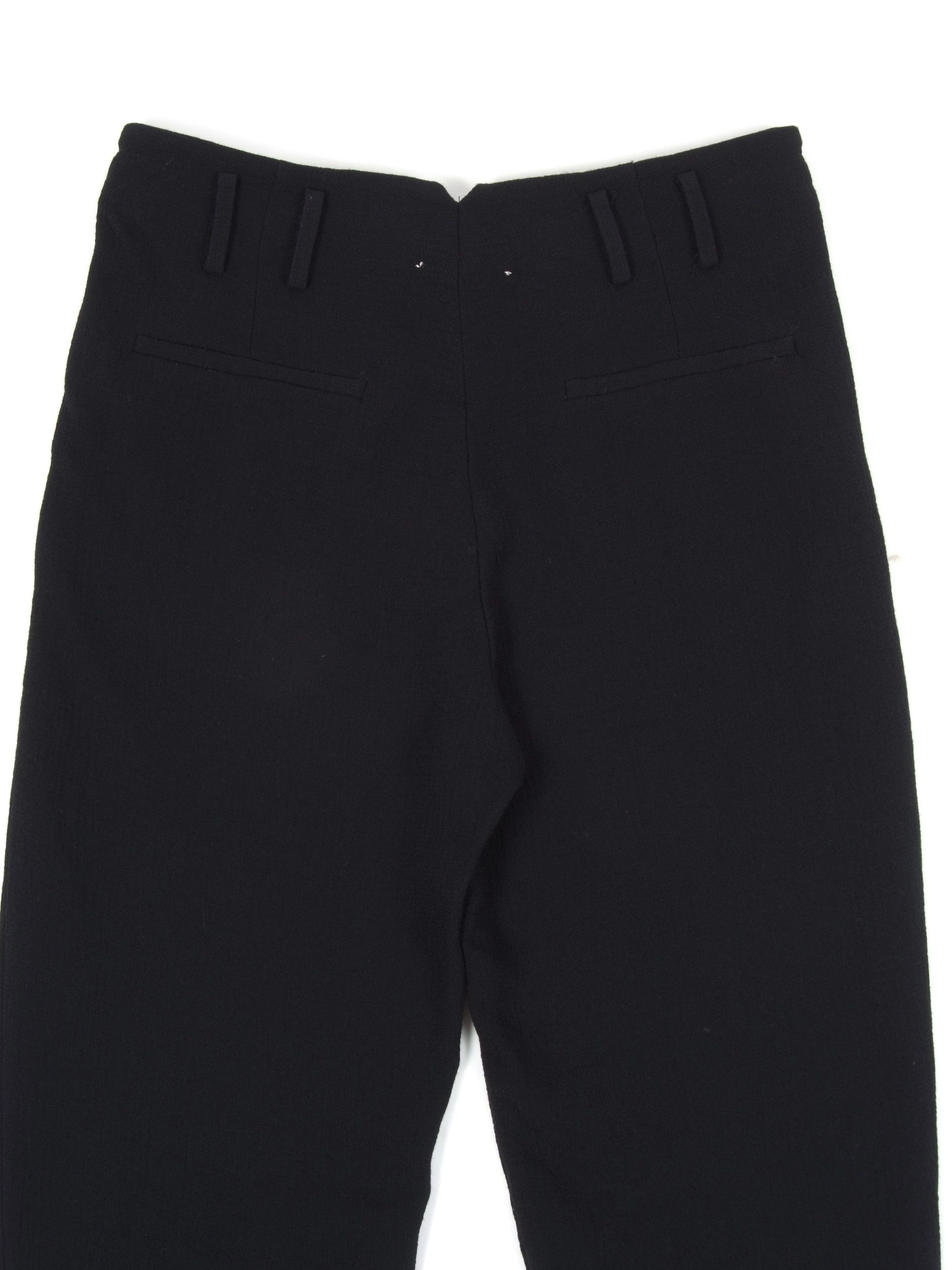 forte_forte Forte Forte Wool Black Pants High Rise Size 27" / US 4 / IT 40 - 4 Thumbnail