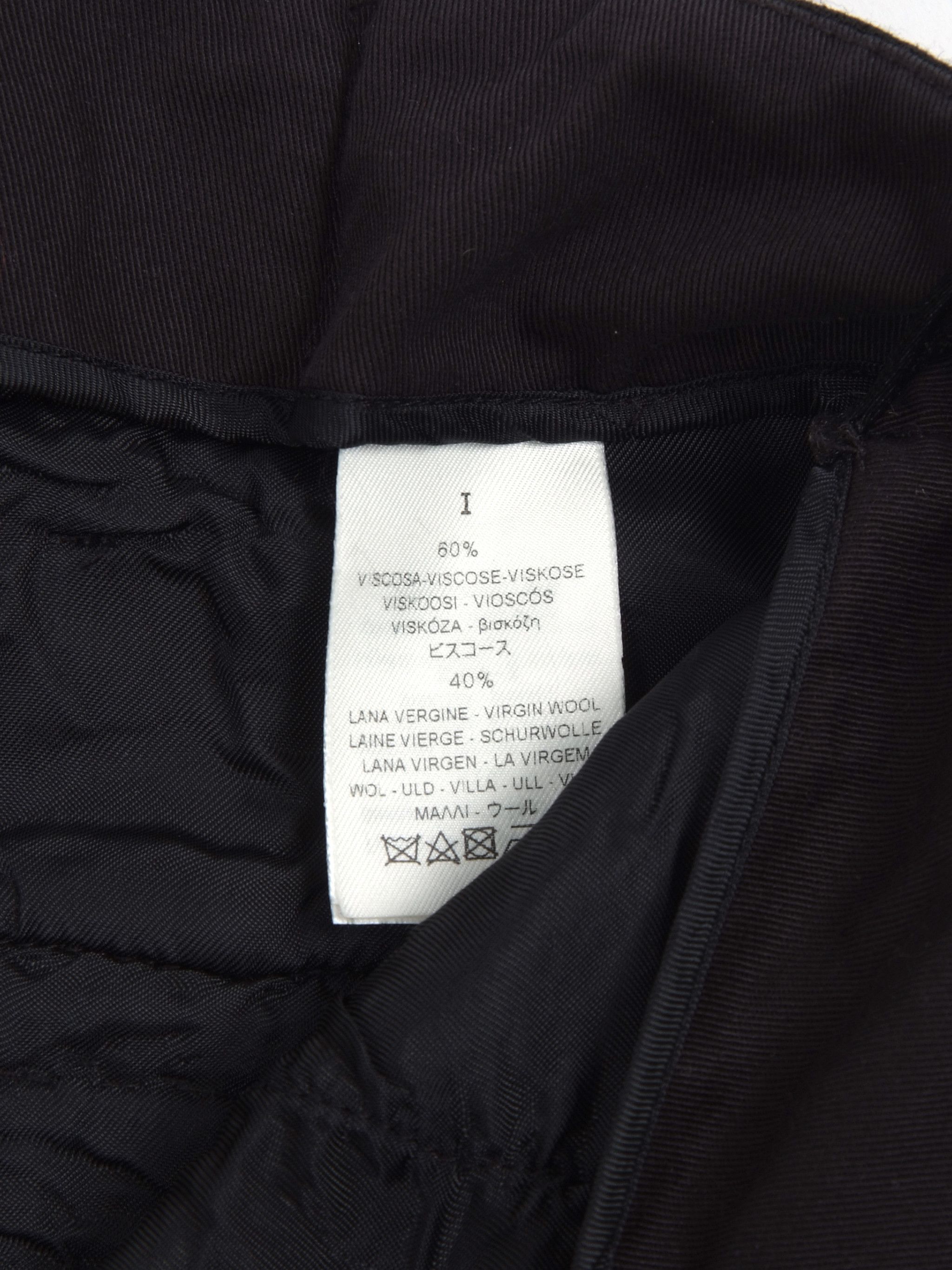forte_forte Forte Forte Wool Black Pants High Rise Size 27" / US 4 / IT 40 - 8 Thumbnail