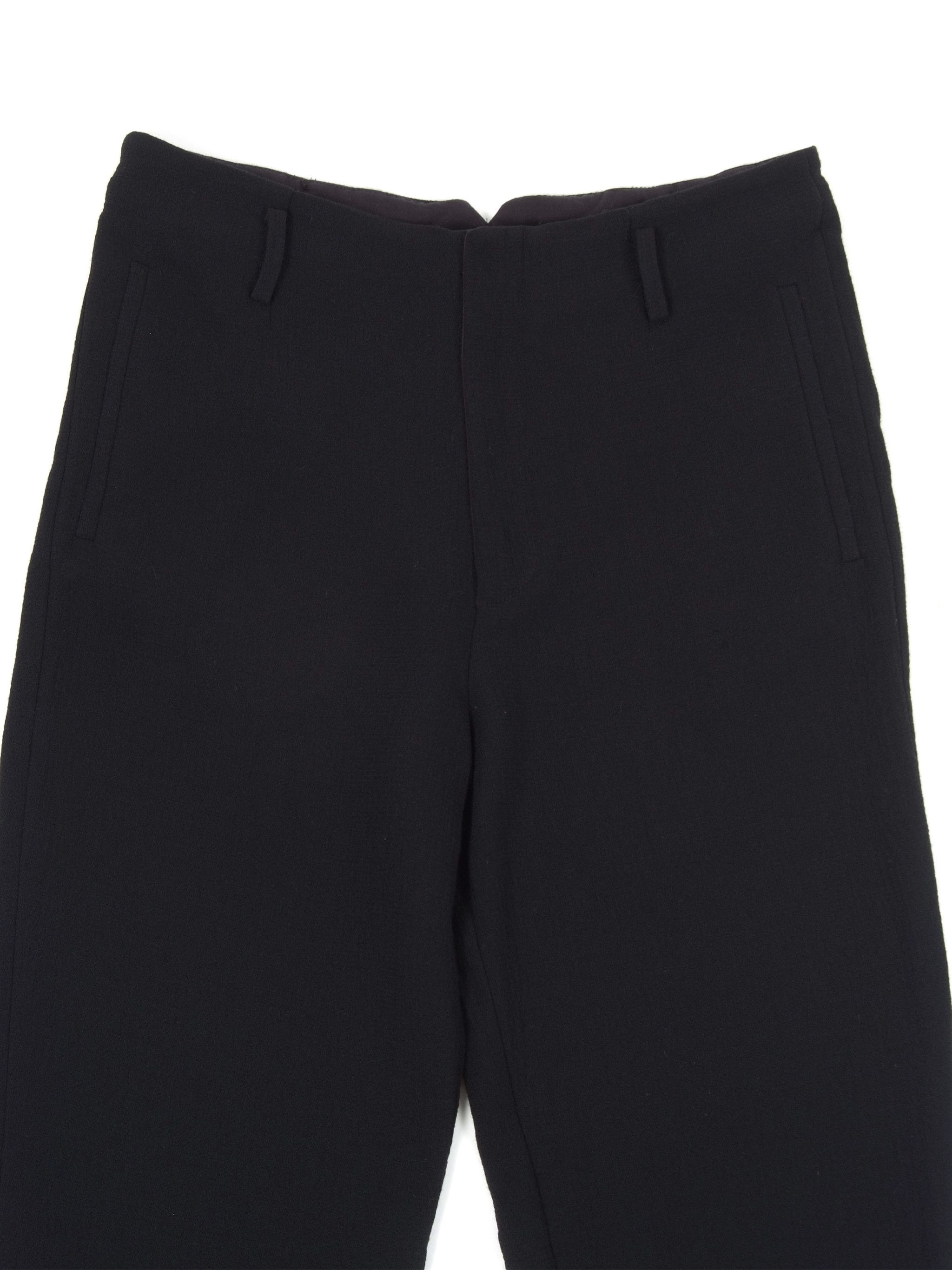 forte_forte Forte Forte Wool Black Pants High Rise Size 27" / US 4 / IT 40 - 3 Thumbnail