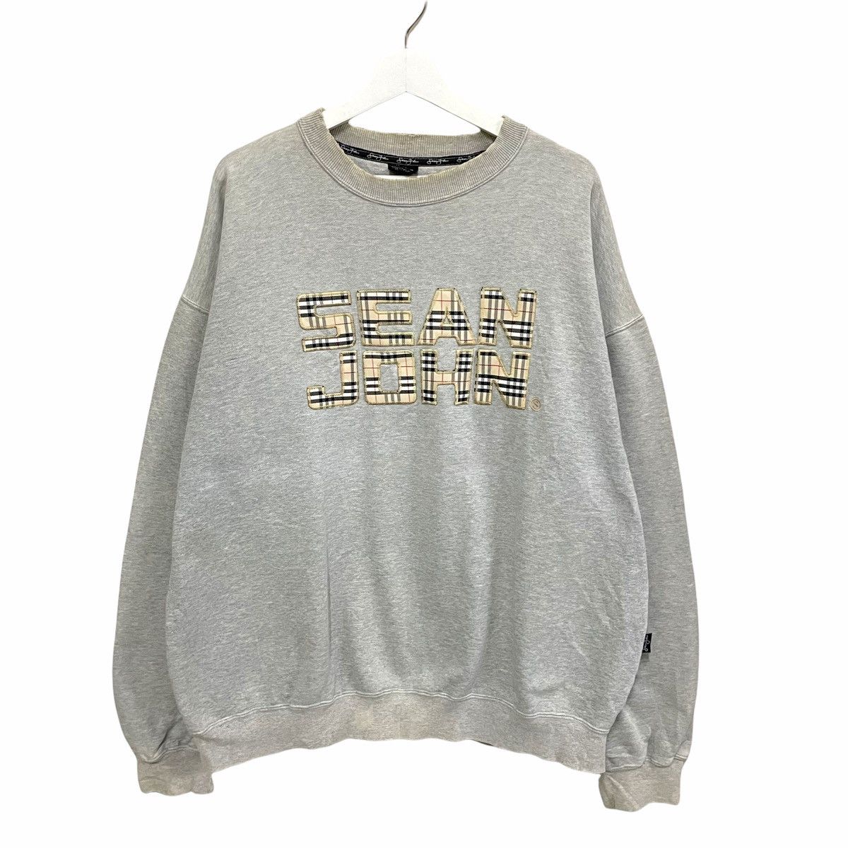Sean John × Vintage 💥 Vintage Sean John Sweatshirt Burberry Inspired Size US XXL / EU 58 / 5 - 1 Thumbnail
