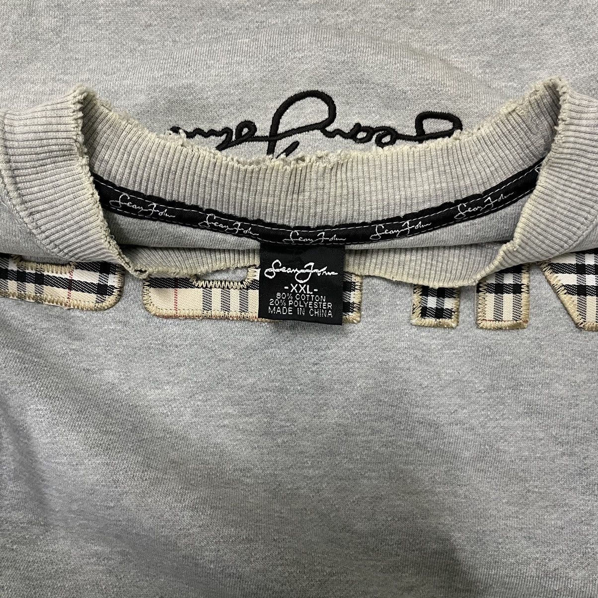 Sean John × Vintage 💥 Vintage Sean John Sweatshirt Burberry Inspired Size US XXL / EU 58 / 5 - 7 Thumbnail