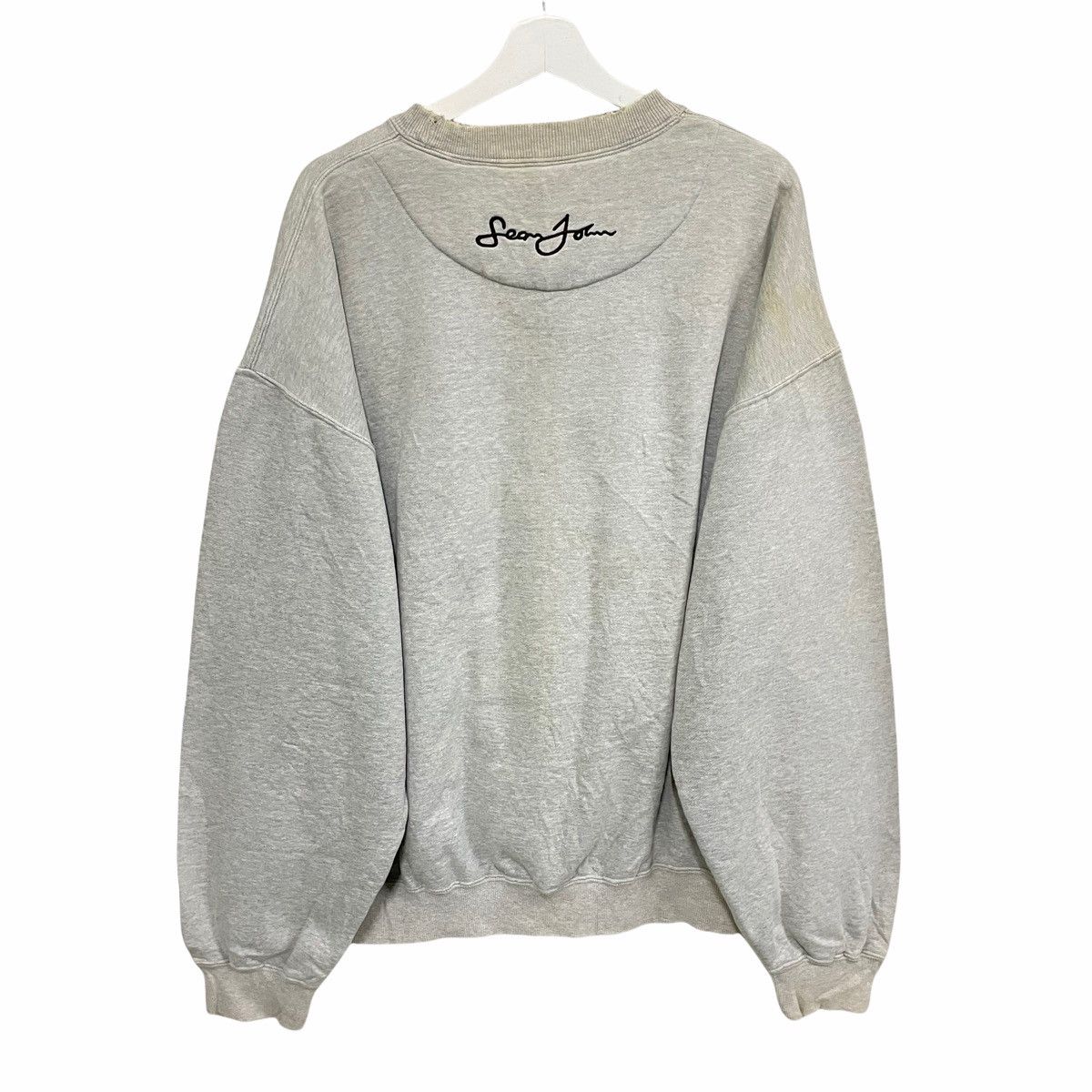 Sean John × Vintage 💥 Vintage Sean John Sweatshirt Burberry Inspired Size US XXL / EU 58 / 5 - 5 Thumbnail