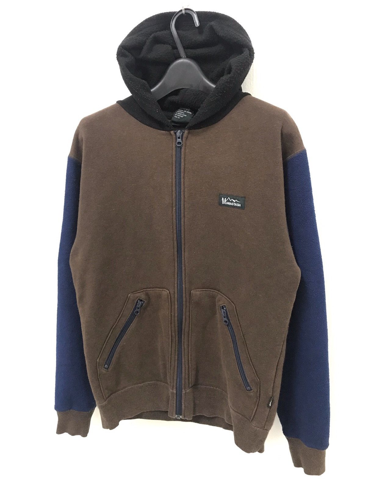 Japanese Brand × Manastash 💥 Manastash Outdoor Japan Zipper Hoodie Sweater Size US M / EU 48-50 / 2 - 3 Thumbnail