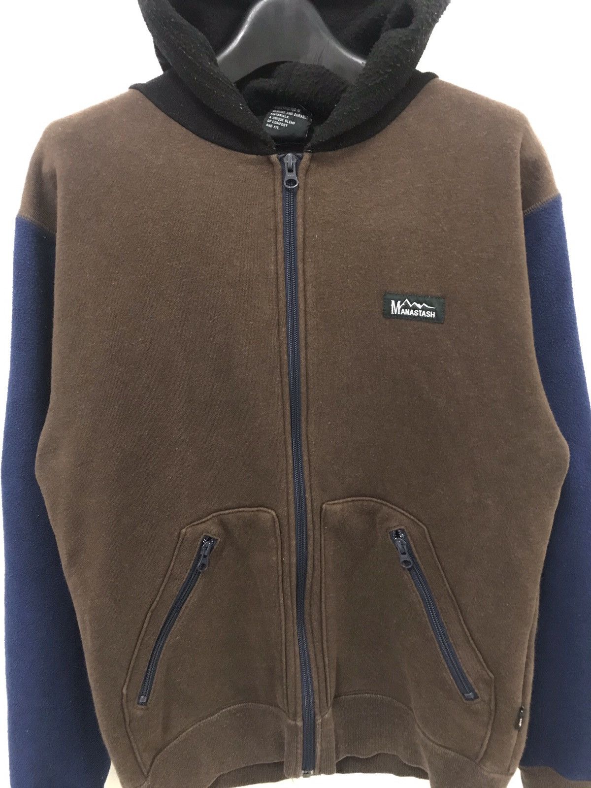 Japanese Brand × Manastash 💥 Manastash Outdoor Japan Zipper Hoodie Sweater Size US M / EU 48-50 / 2 - 5 Thumbnail