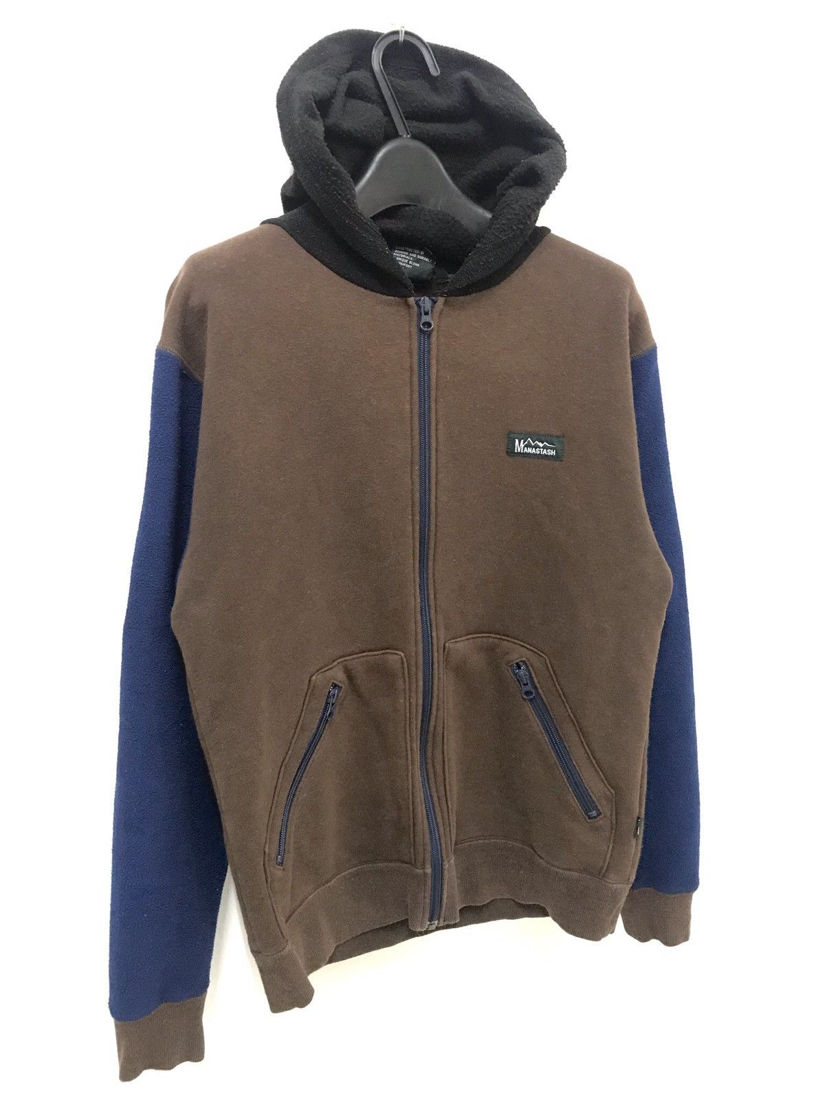 Japanese Brand × Manastash 💥 Manastash Outdoor Japan Zipper Hoodie Sweater Size US M / EU 48-50 / 2 - 4 Thumbnail