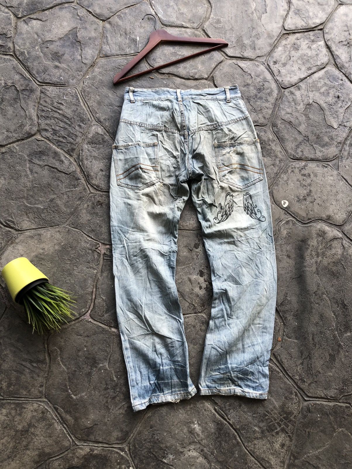 Vans Vans TRASHED Denim Jeans Size US 30 / EU 46 - 8 Thumbnail