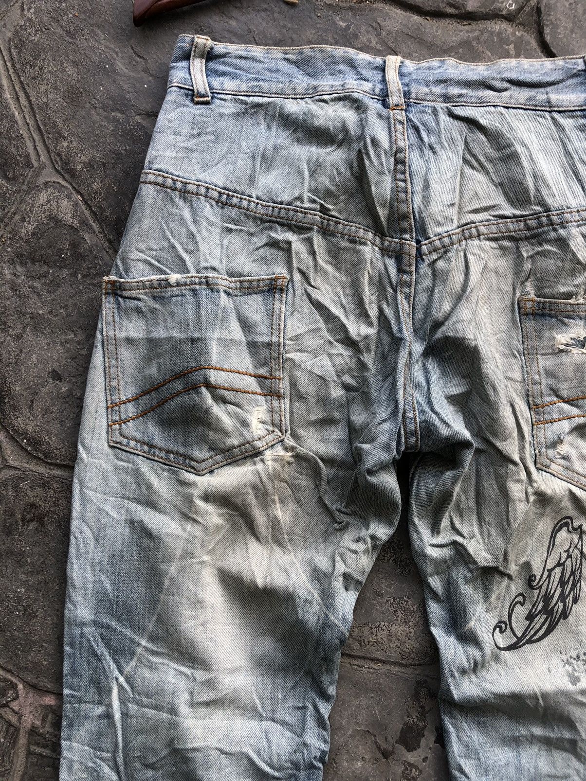 Vans Vans TRASHED Denim Jeans Size US 30 / EU 46 - 10 Thumbnail