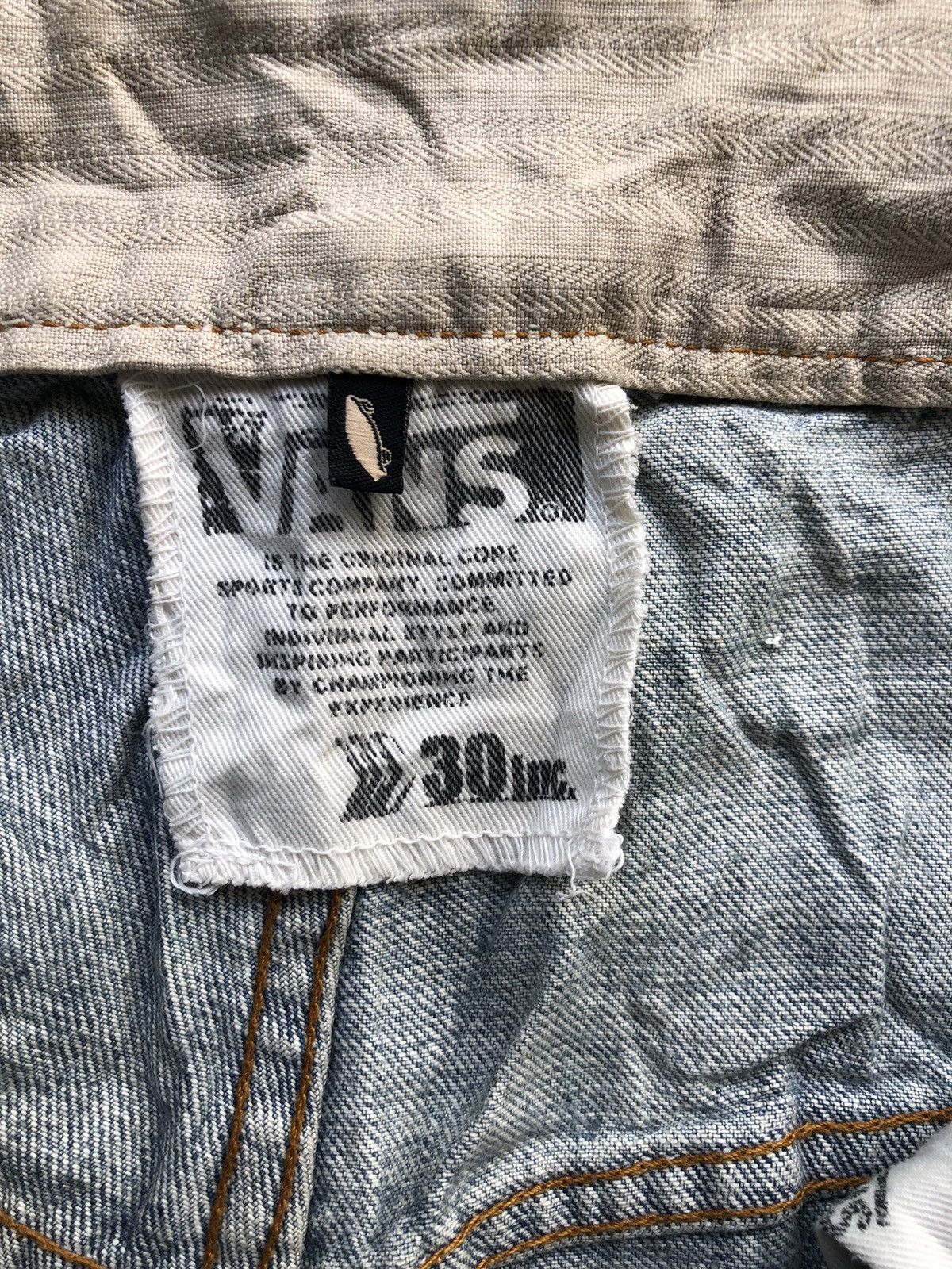 Vans Vans TRASHED Denim Jeans Size US 30 / EU 46 - 7 Thumbnail