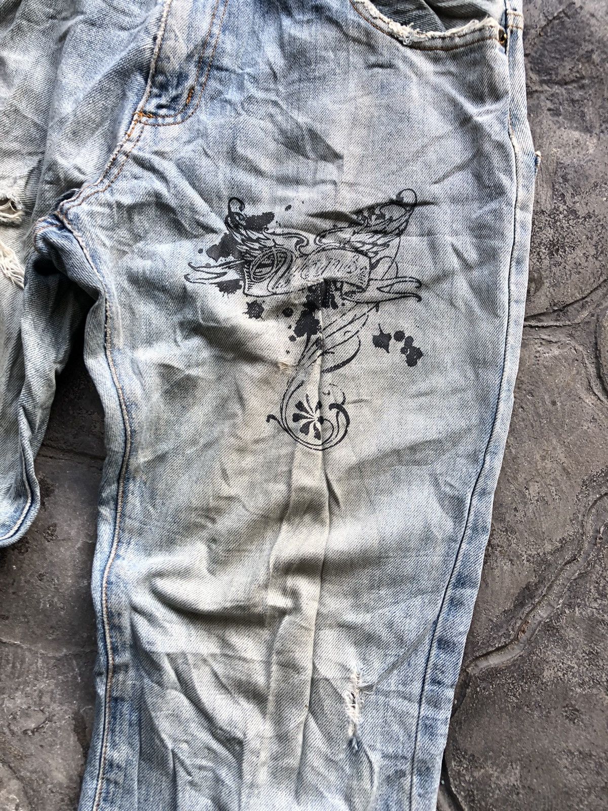 Vans Vans TRASHED Denim Jeans Size US 30 / EU 46 - 3 Thumbnail
