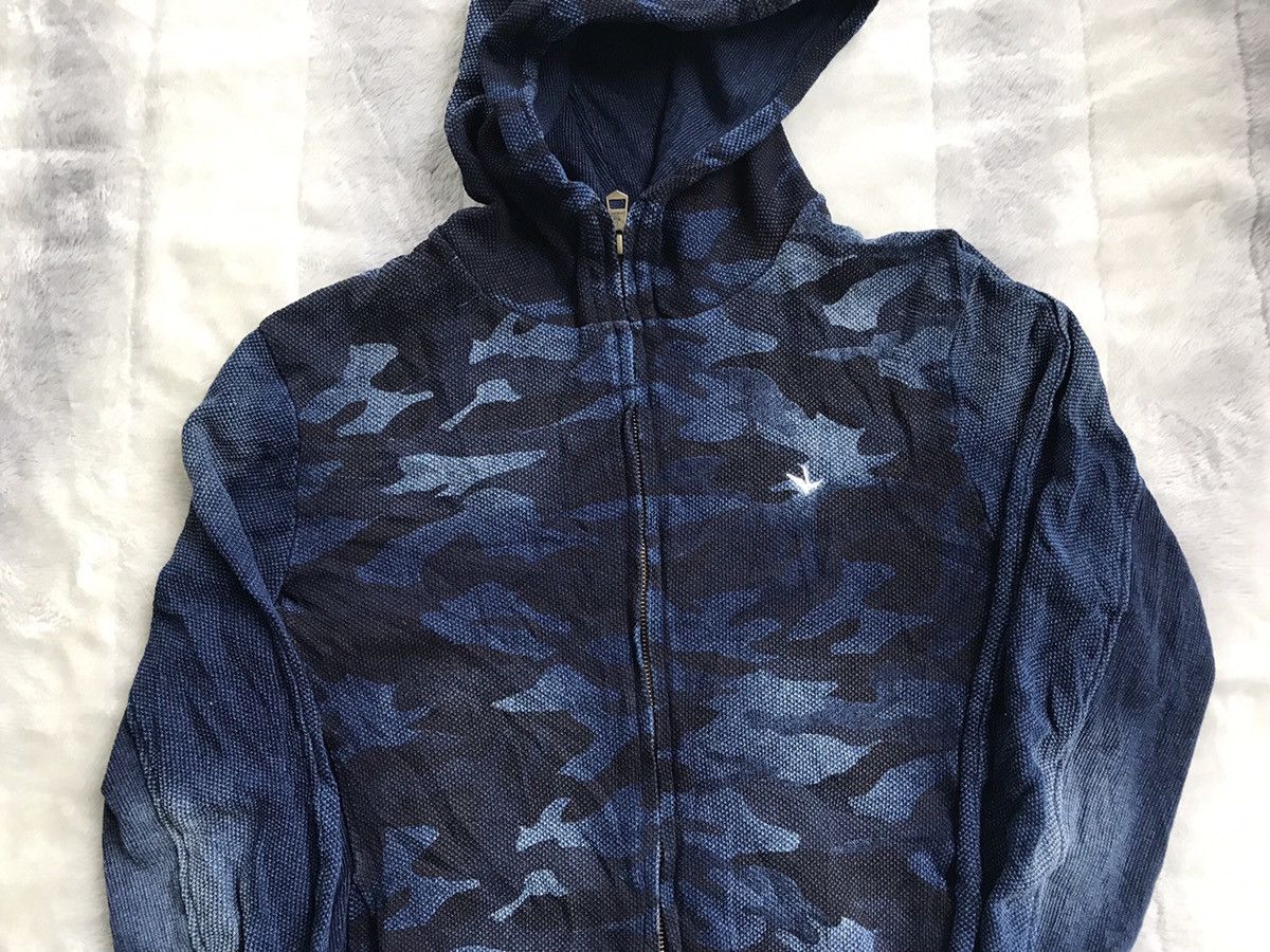 Japanese Brand × Number (N)ine 💥 1PIU1UGUALE3 NUMBERNINE CAMOUFLAGE HOODIE Size US L / EU 52-54 / 3 - 4 Thumbnail