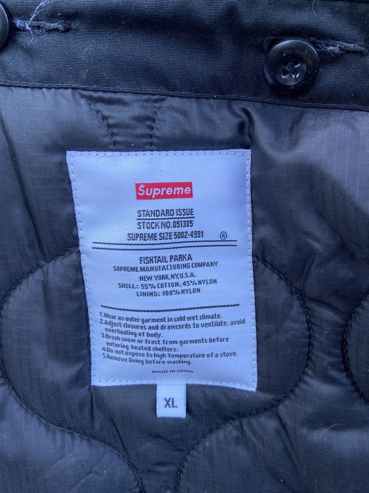 Supreme Supreme Fishtail Parka XL Size US XL / EU 56 / 4 - 7 Thumbnail