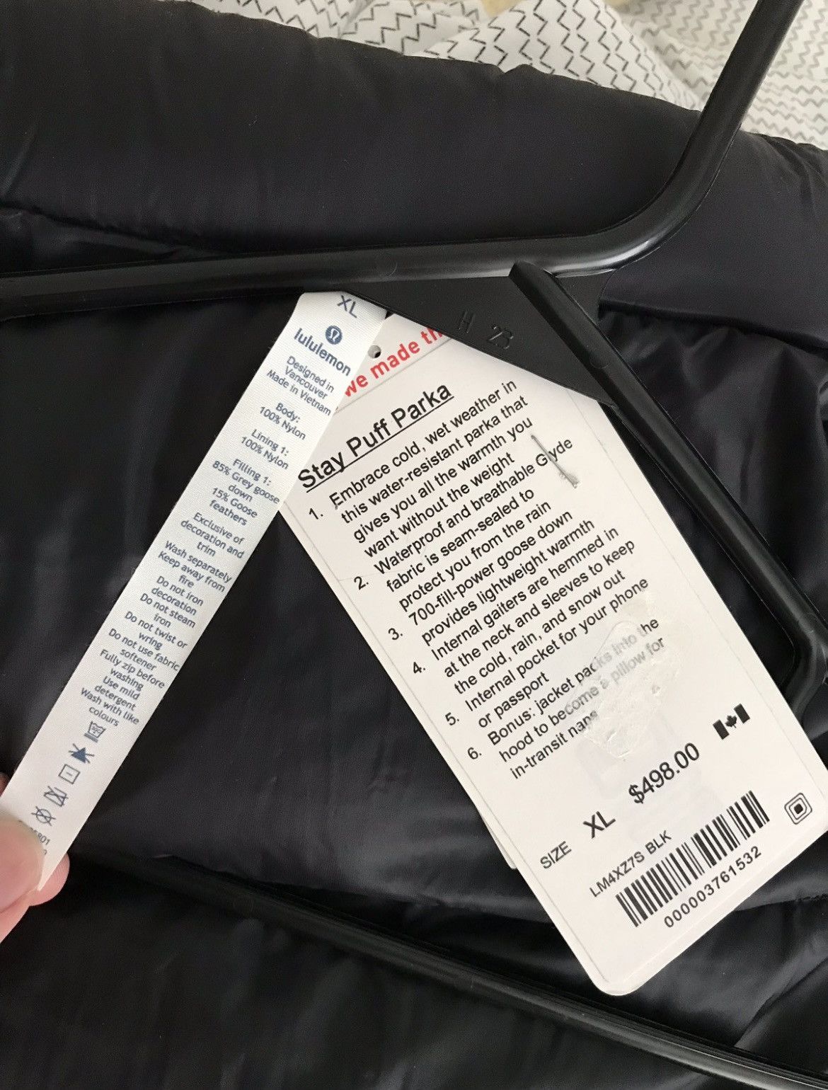 Lululemon Lululemon Stay Puff Parka Size US XL / EU 56 / 4 - 3 Thumbnail
