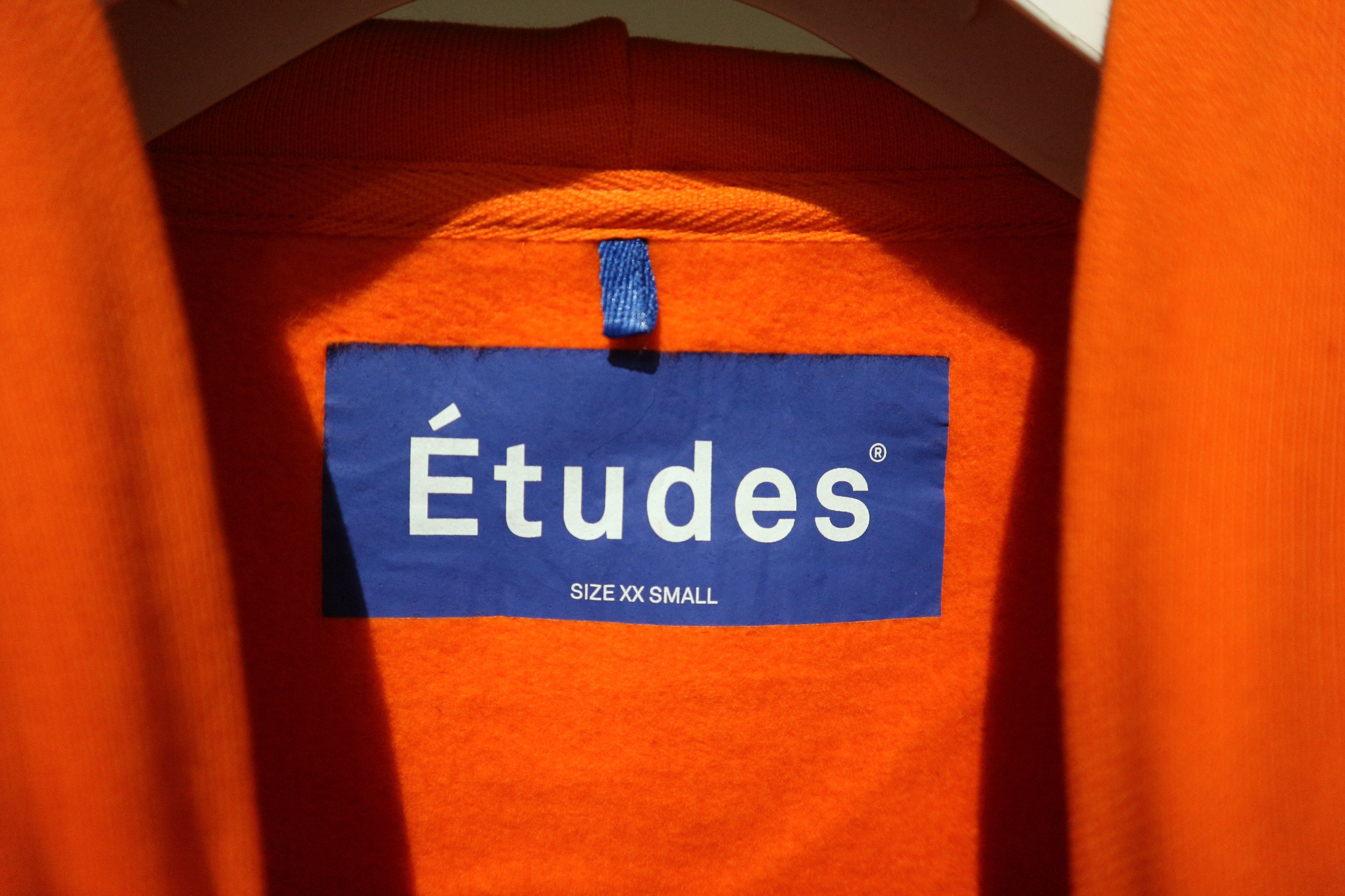 Etudes Logo print hoodie Size US XXS / EU 40 - 7 Thumbnail