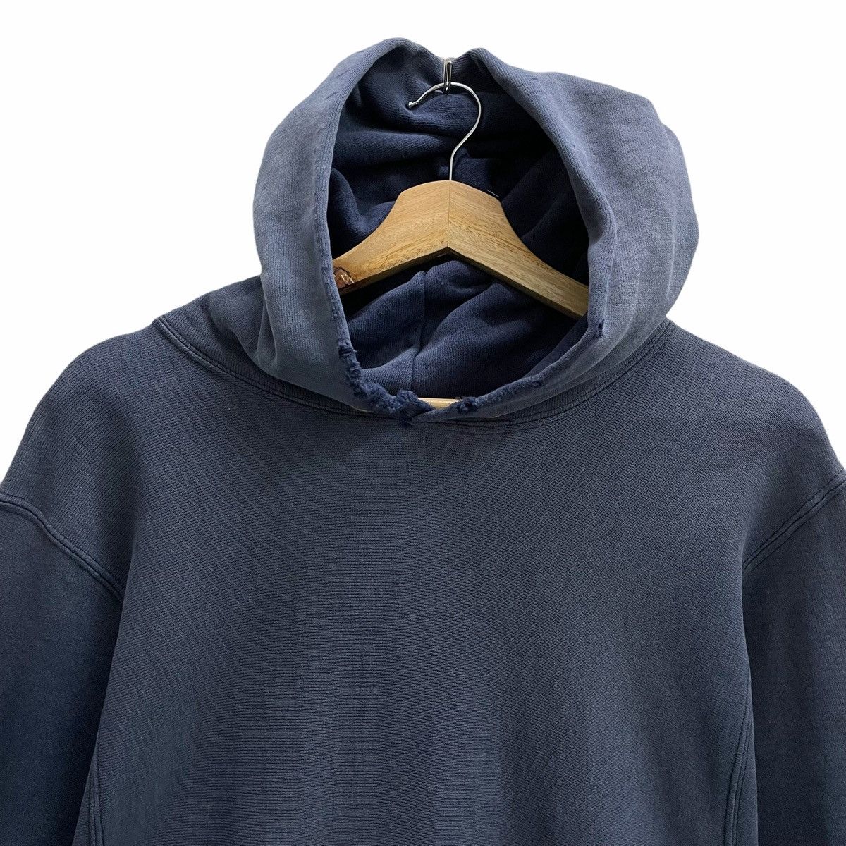 Champion × Vintage 💥 70s CHAMPION Reverse Weave Hoodie Distressed Sunfaded Size US M / EU 48-50 / 2 - 4 Thumbnail