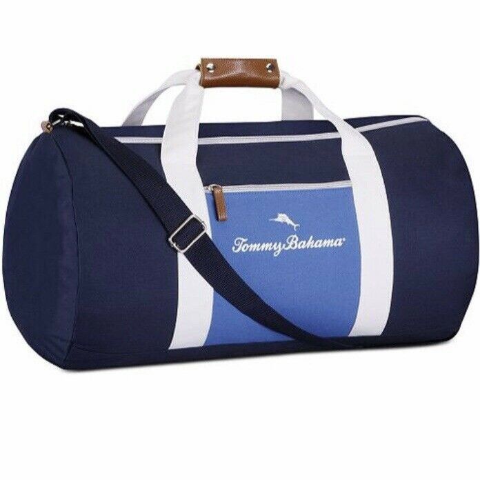 Tommy Bahama Gym Bag Travel Carry Duffle Bag Nautical