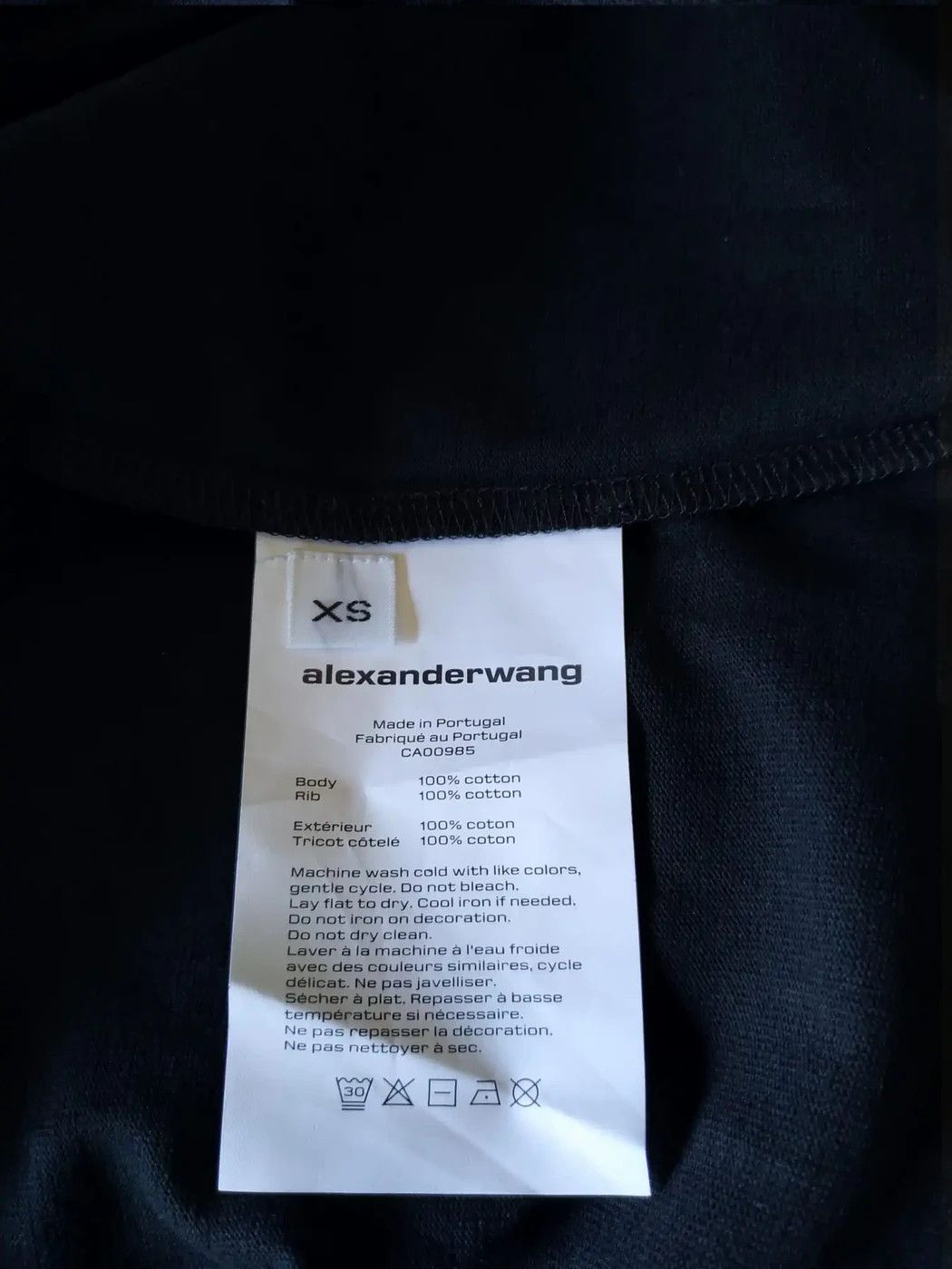 Alexander Wang Oversized logo print t-shirt Size US XS / EU 42 / 0 - 2 Thumbnail