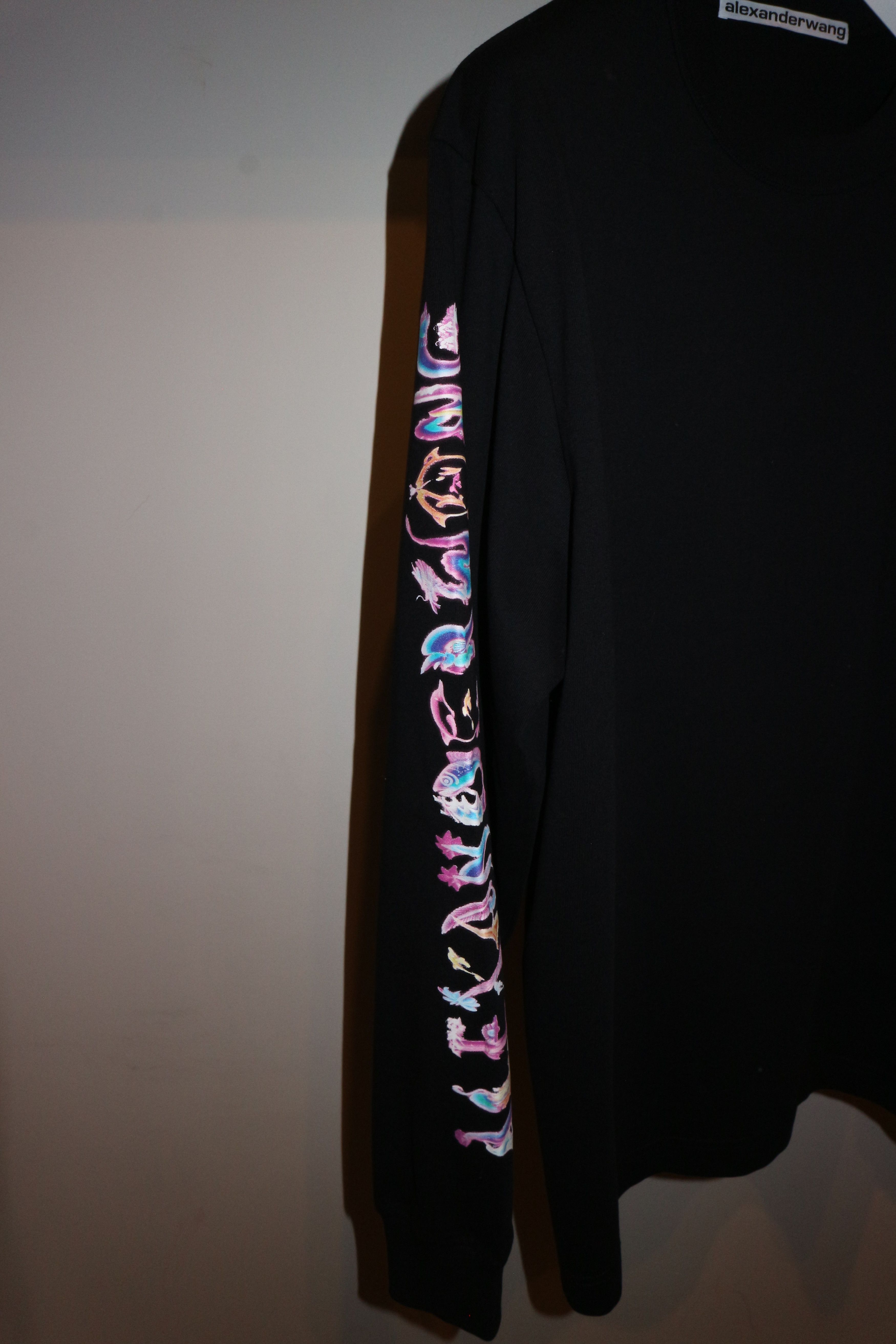 Alexander Wang Logo print tshirt Size US XL / EU 56 / 4 - 4 Thumbnail