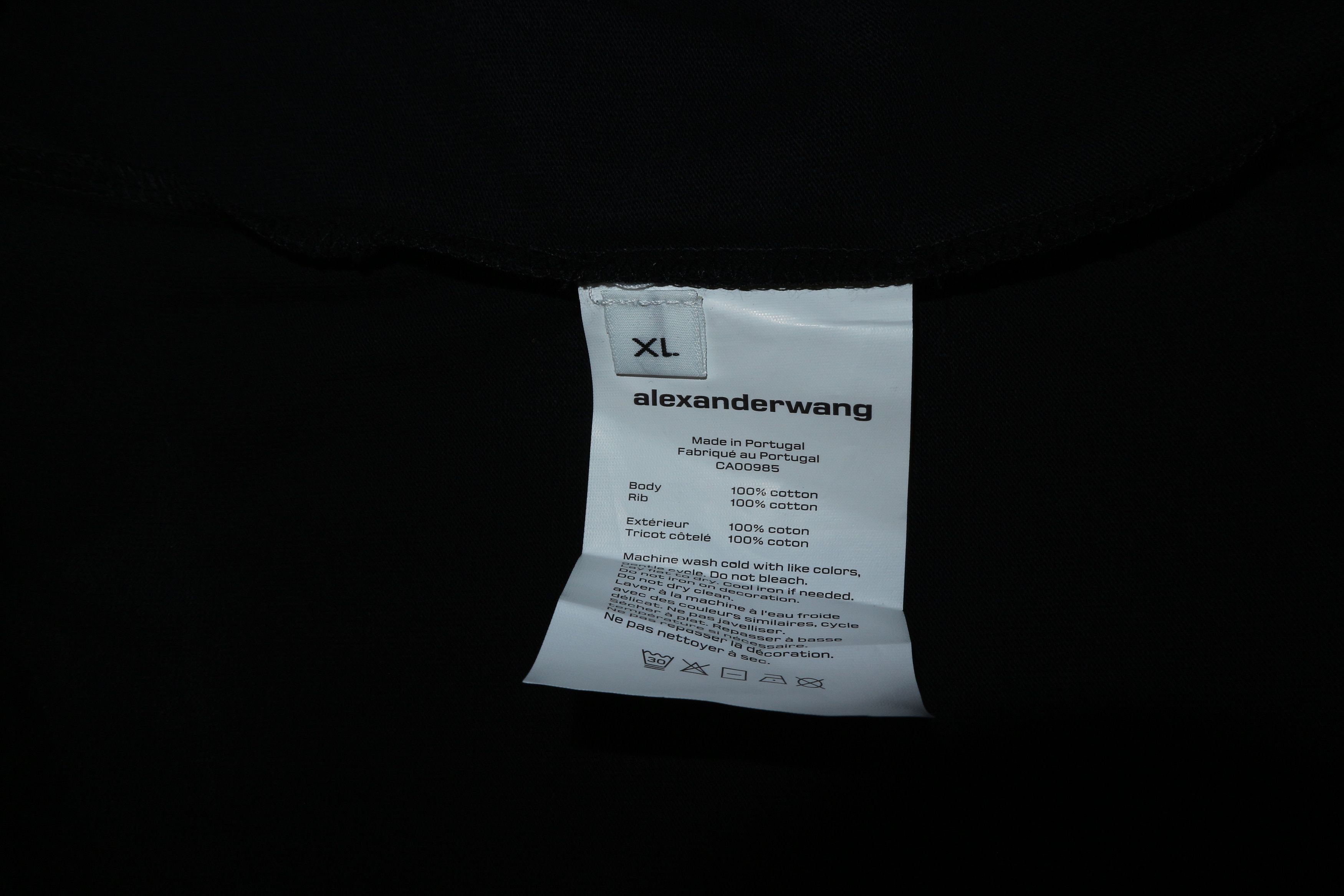 Alexander Wang Logo print tshirt Size US XL / EU 56 / 4 - 10 Thumbnail