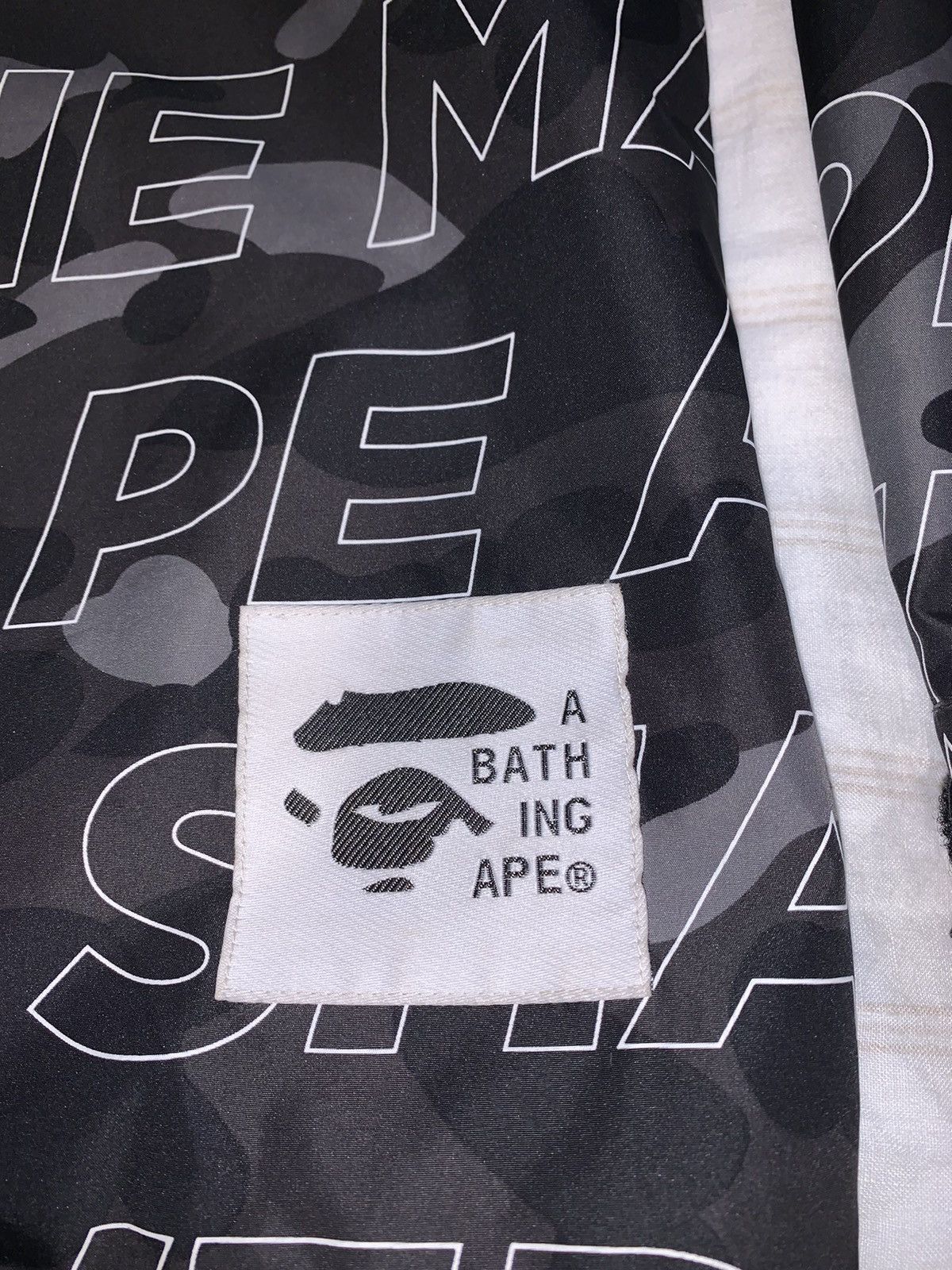 Bape VERY RARE Bape Camo Ape Shall Never Kill Ape Windbreaker Size US M / EU 48-50 / 2 - 2 Thumbnail
