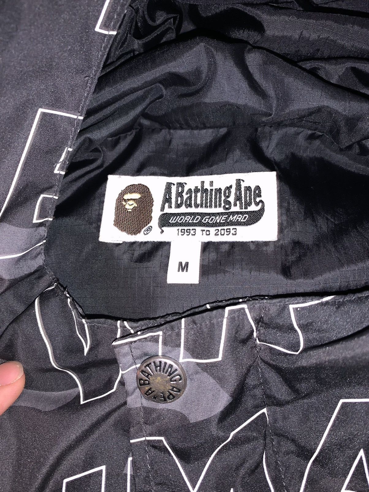 Bape VERY RARE Bape Camo Ape Shall Never Kill Ape Windbreaker Size US M / EU 48-50 / 2 - 3 Thumbnail