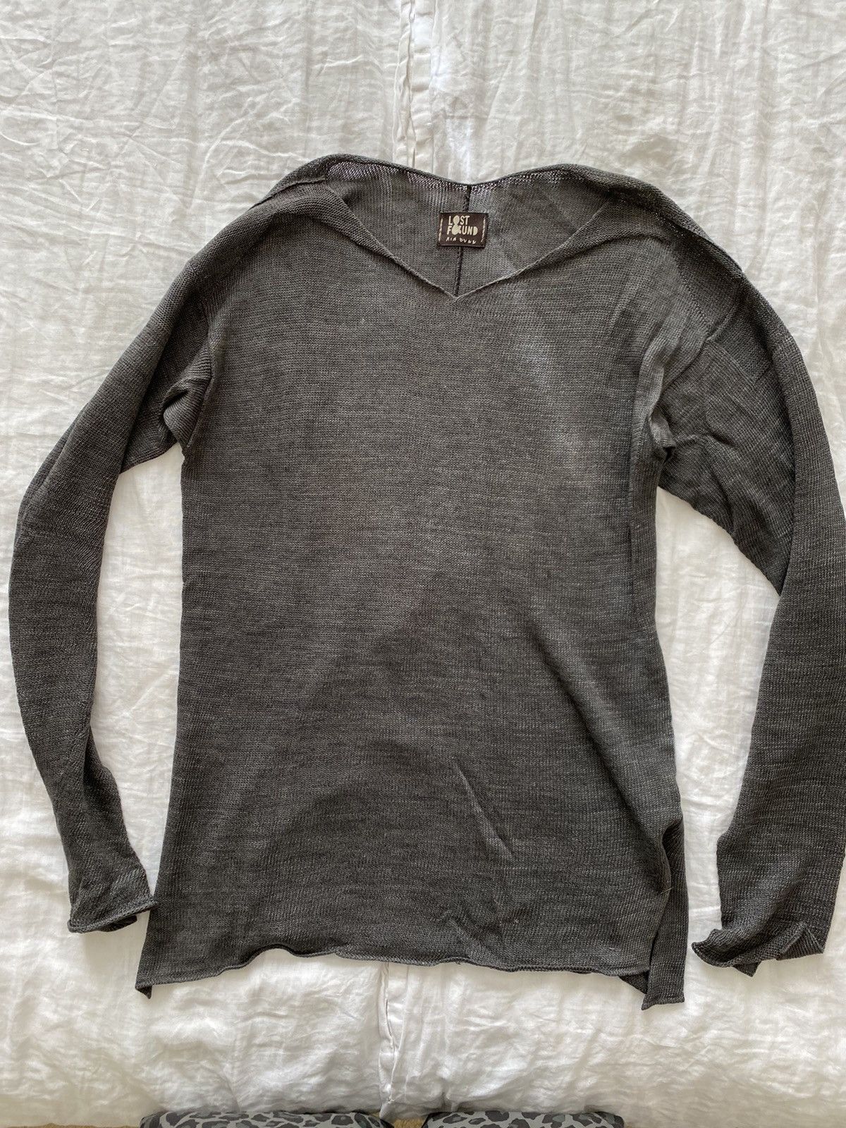 Lost & Found Ria Dunn Lost & Found linen silk blend sweater Size US M / EU 48-50 / 2 - 1 Thumbnail
