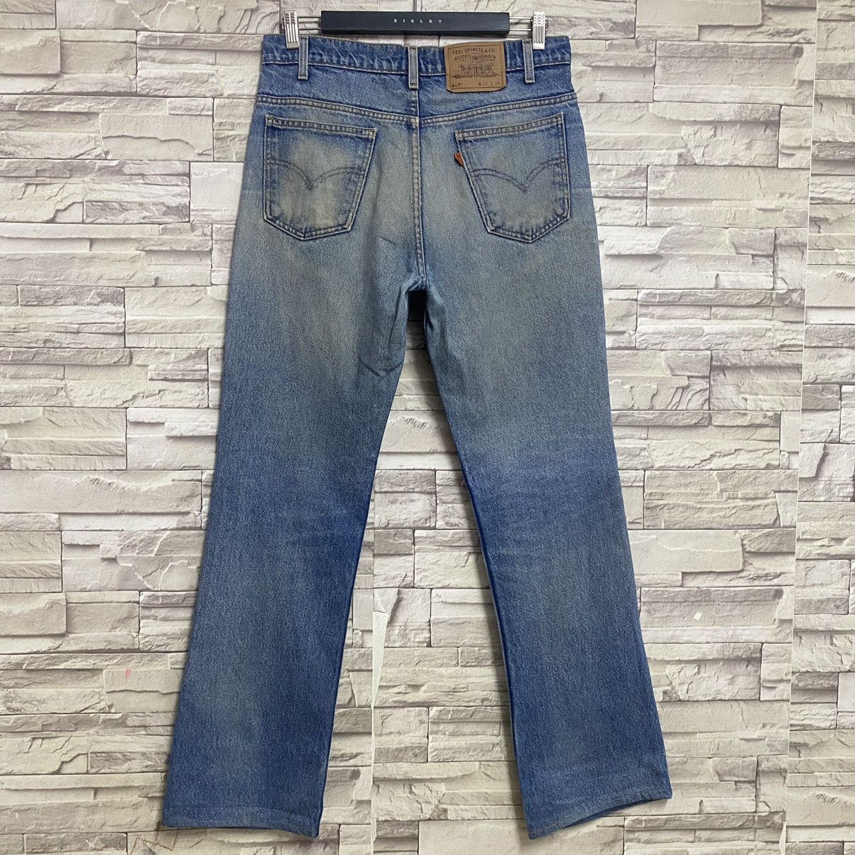 Levi's Vintage Levis 517 Flare Jeans Mud Distressed Size US 32 / EU 48 - 9 Thumbnail