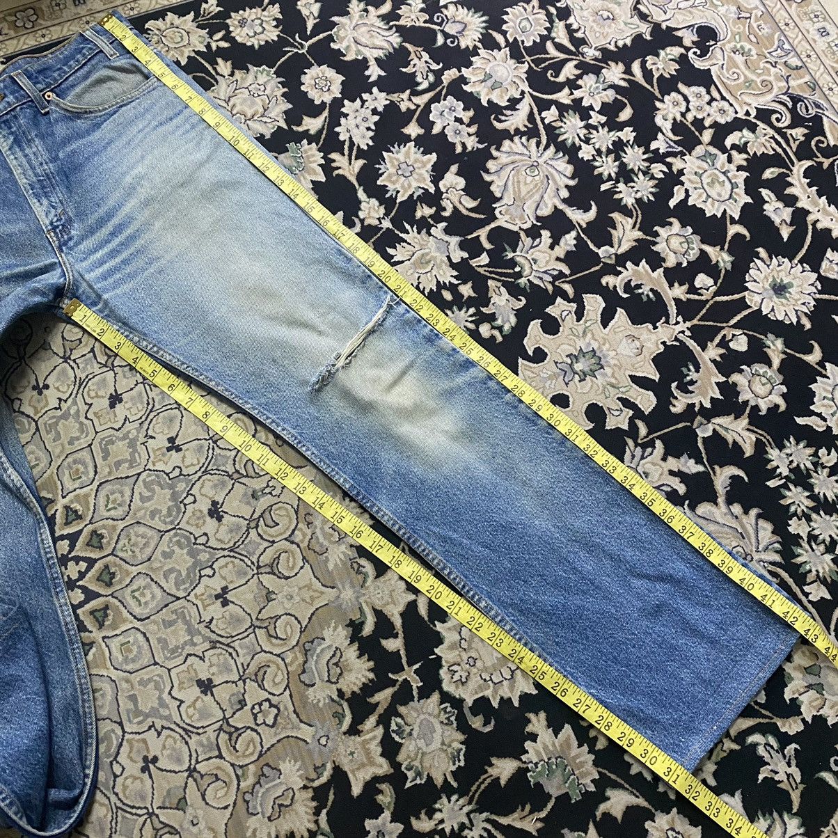 Levi's Vintage Levis 517 Flare Jeans Mud Distressed Size US 32 / EU 48 - 18 Thumbnail